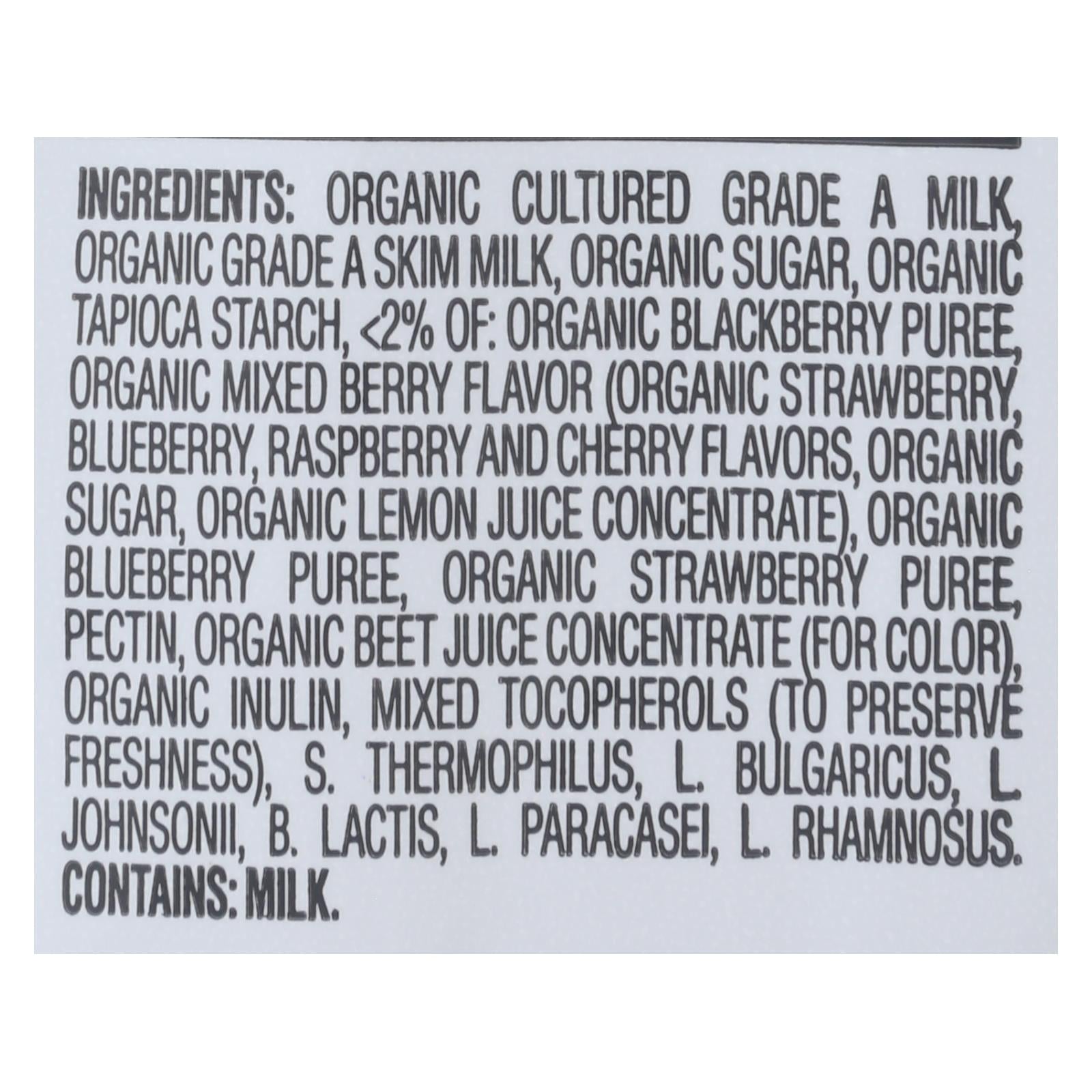 Happy Baby Happy Yogis Organic Superfoods Yogurt And Fruit Snacks Mixed Berry - 1 Oz - Case Of 8