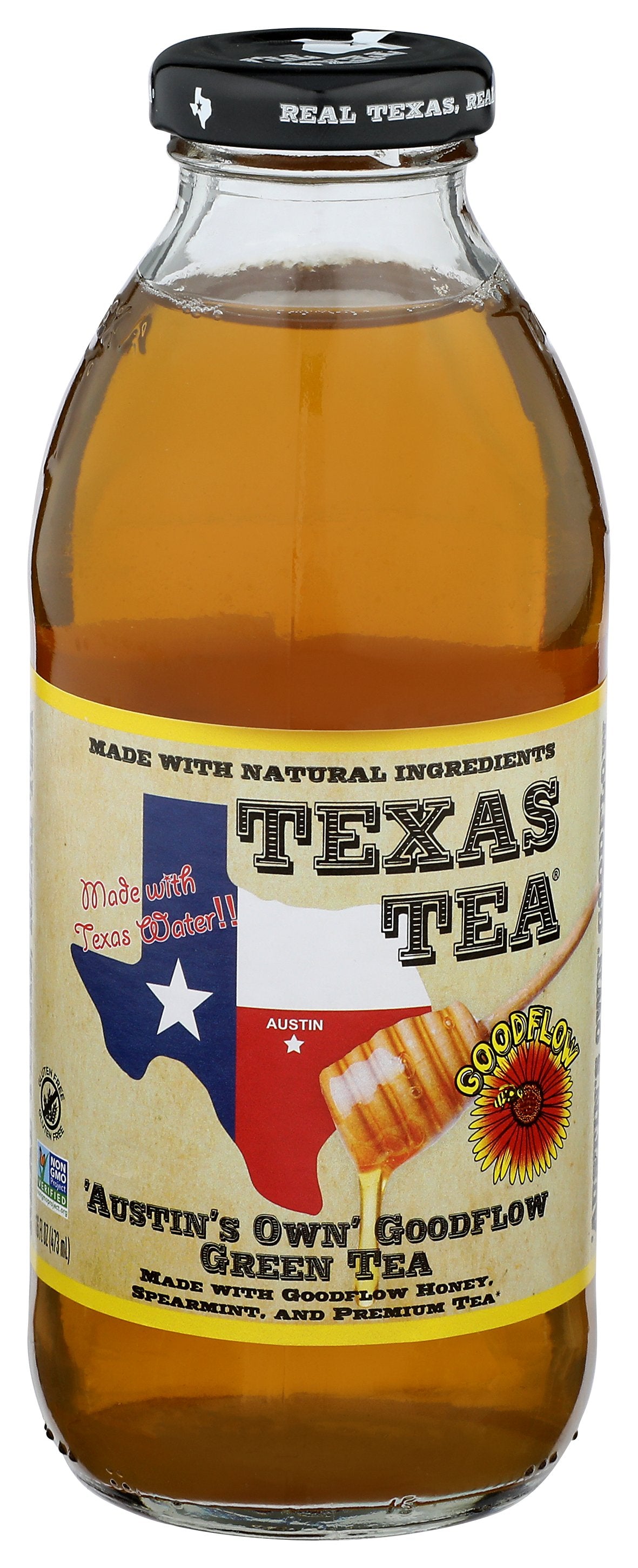 TEXAS TEA TEA GRN HONEY - Case of 12