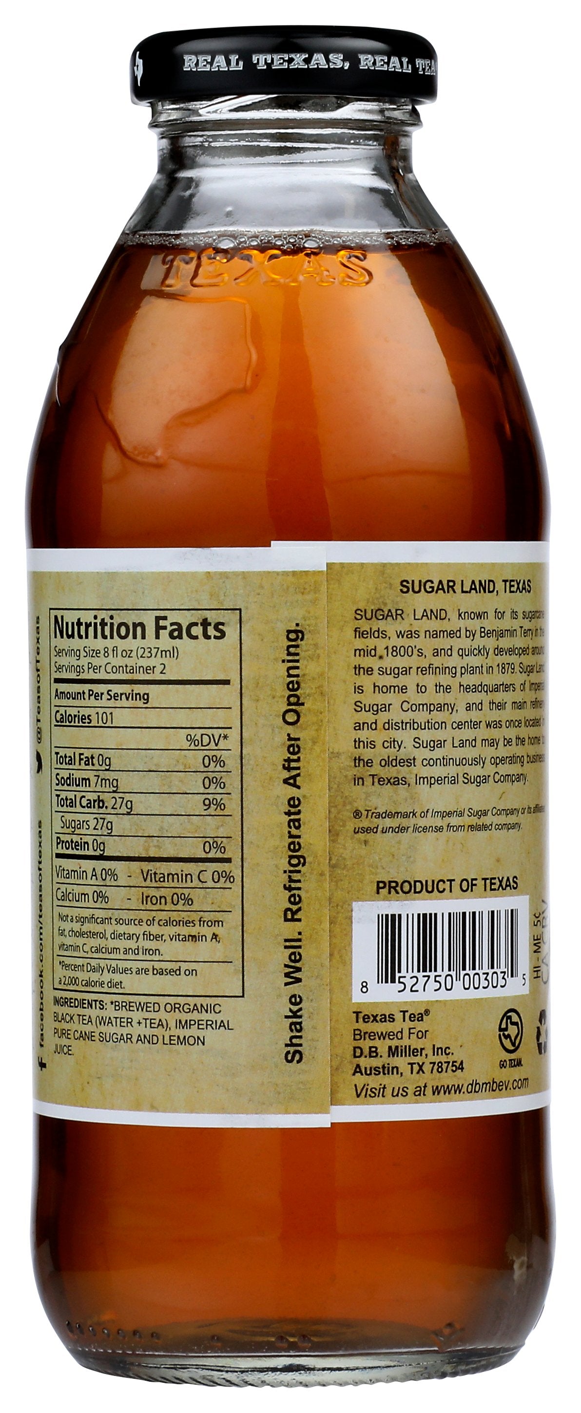 TEXAS TEA TEA SWEET - Case of 12