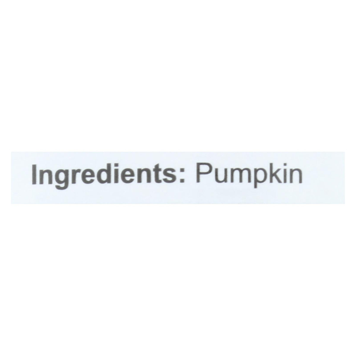 Fruitables - Pet Puree Pumpkin Can - Case of 12 - 15 OZ