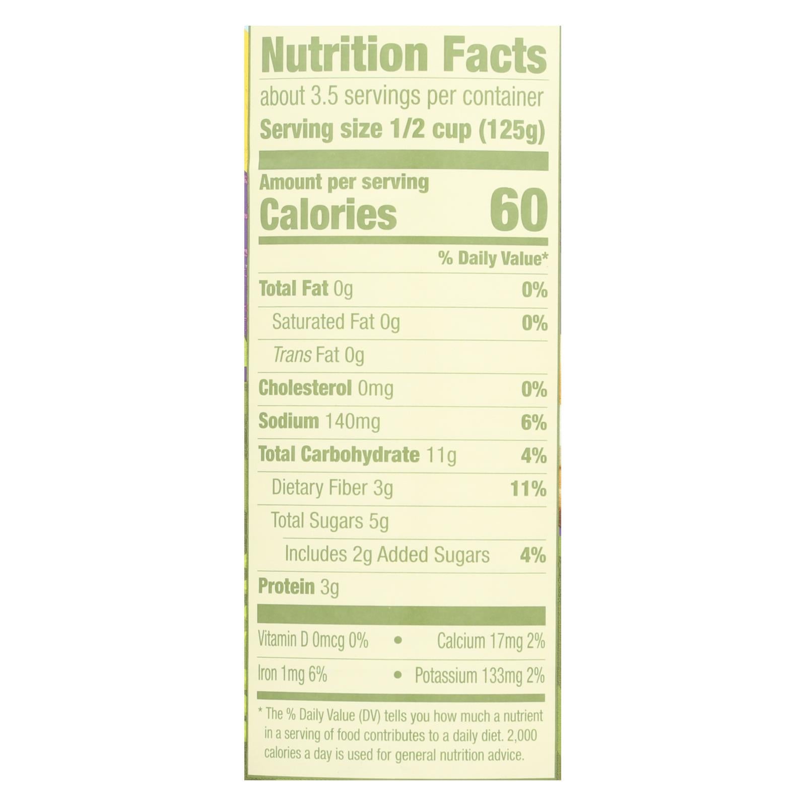Green Valley Organics - Peas Sweet - Case Of 12-15 Oz