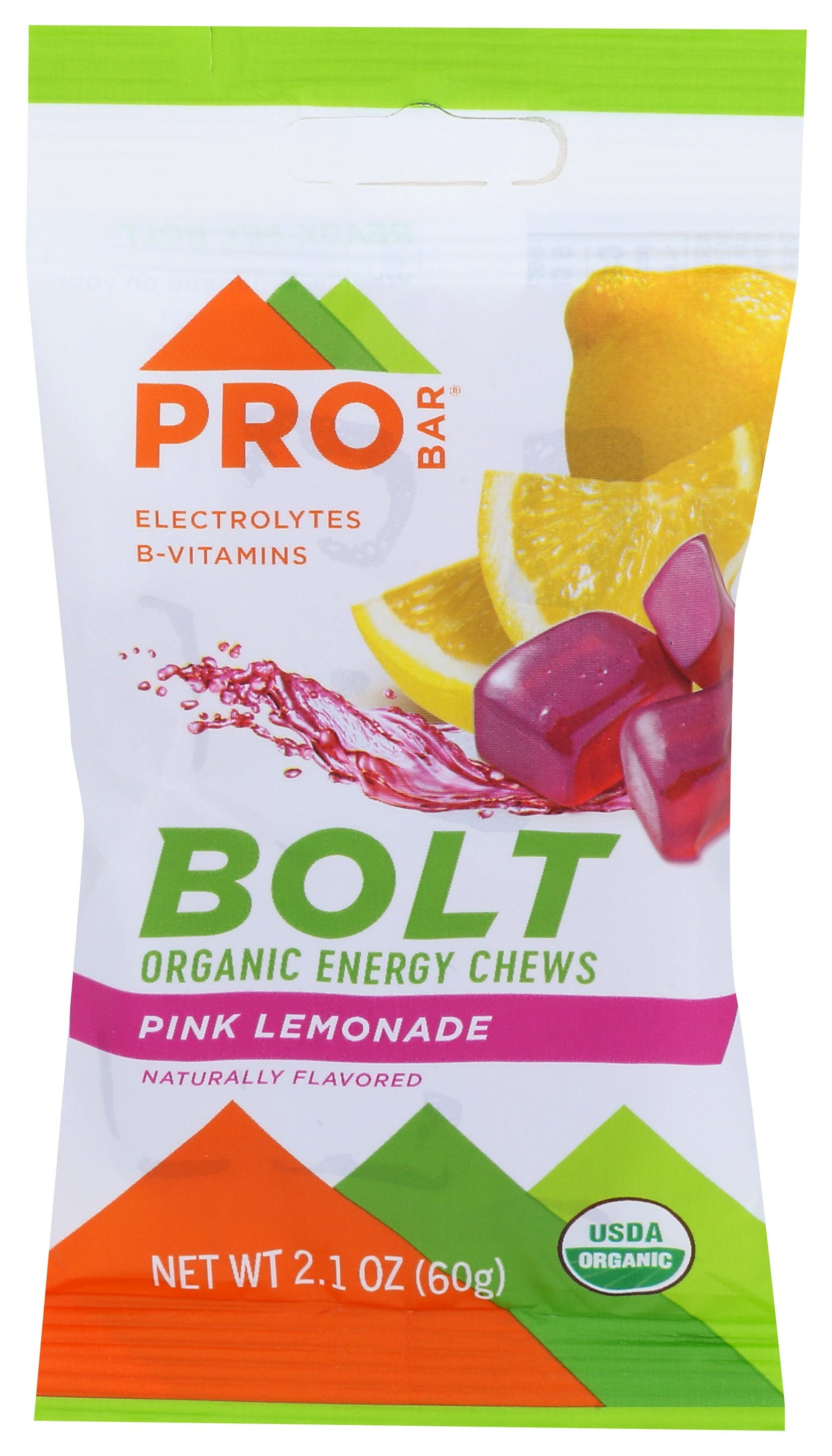 PROBAR ENERGY CHEW PNK LMND ORG - Case of 12