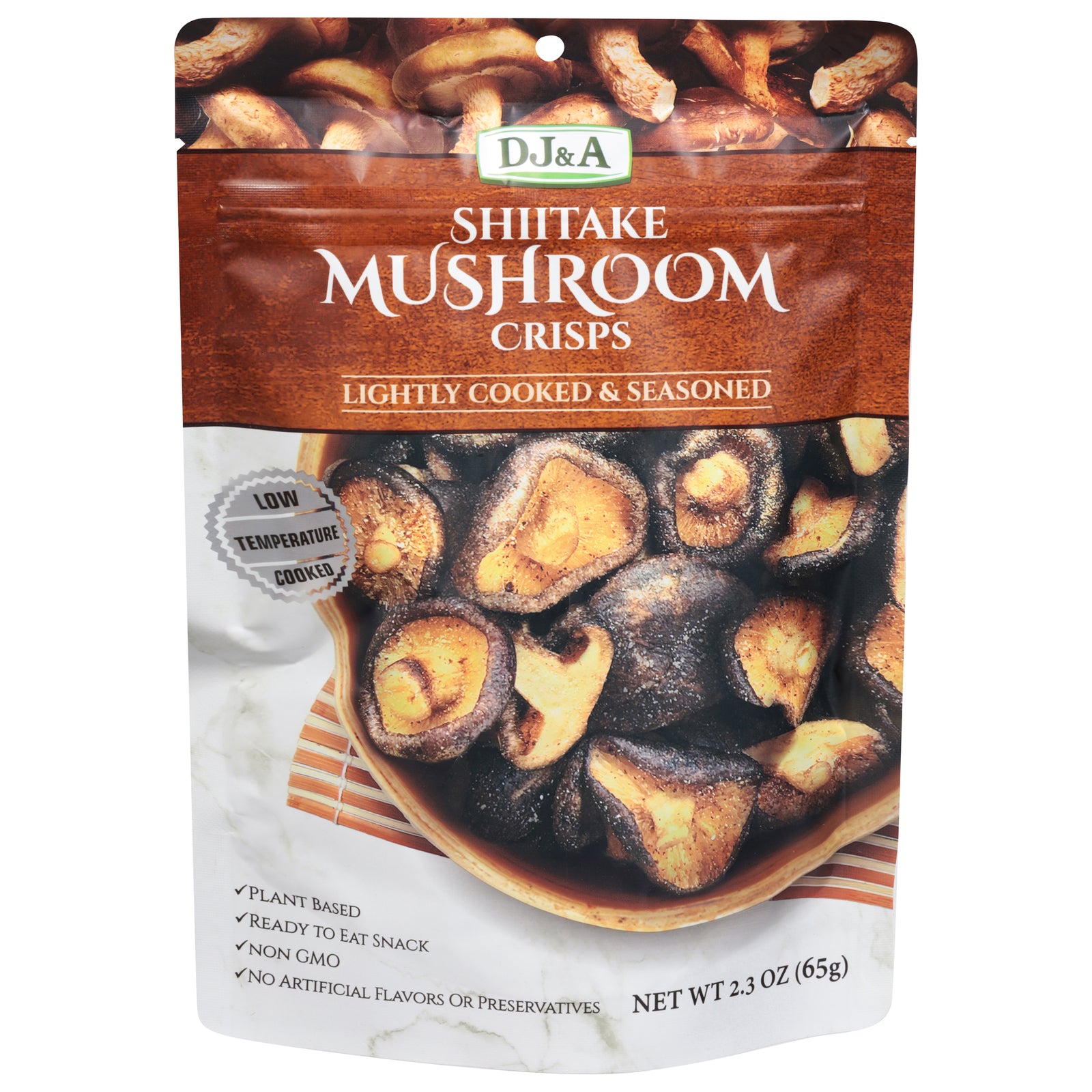 Dja - Mushrooms Shiitake Crisps - CS of 9-2.3 OZ