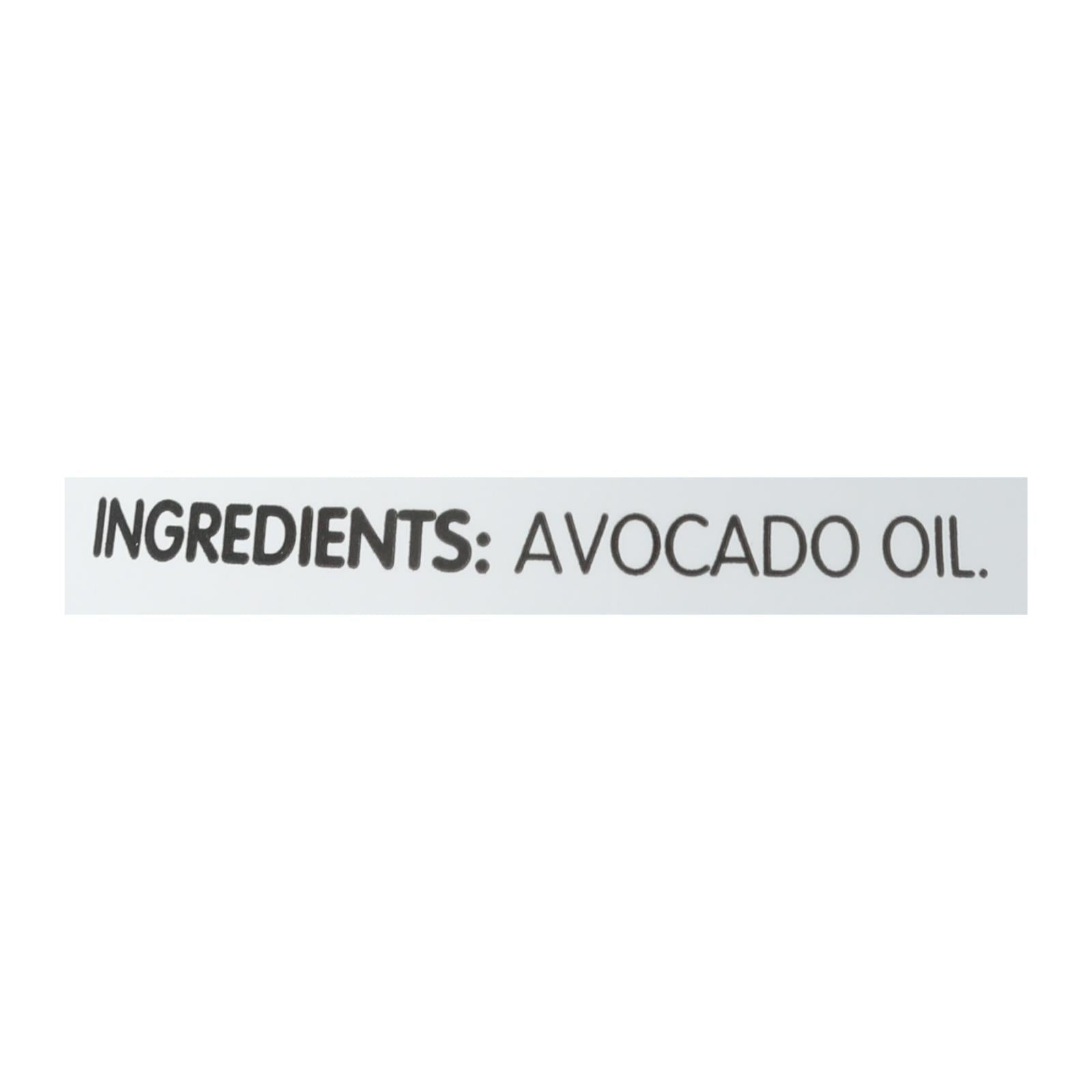 Chosen Foods Avacado Oil - 100%pure - Spry - Case Of 6 - 4.7 Fl Oz