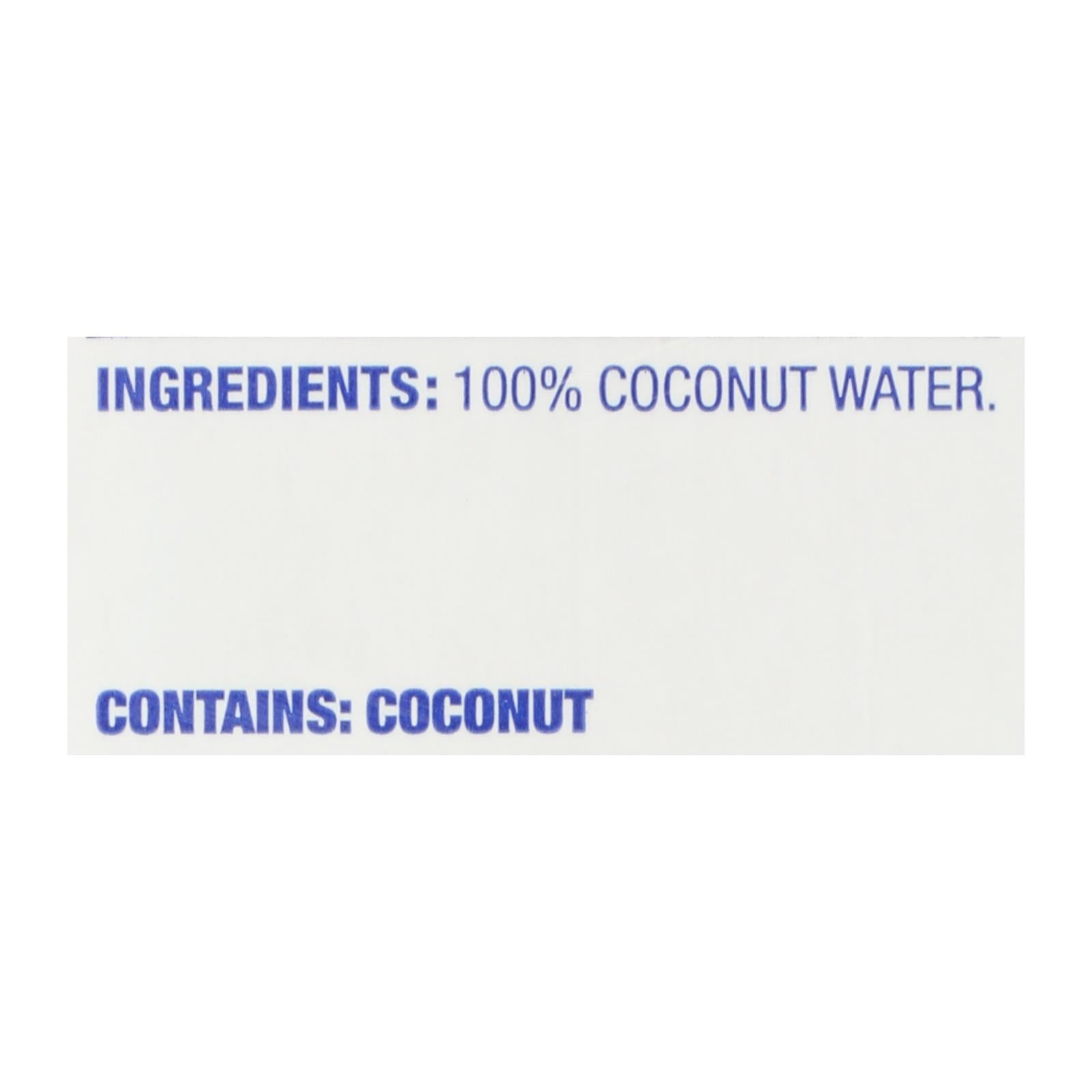 C2o - Pure Coconut Water Pure Coconut Water - Original - Case Of 12 - 33.8 Fl Oz