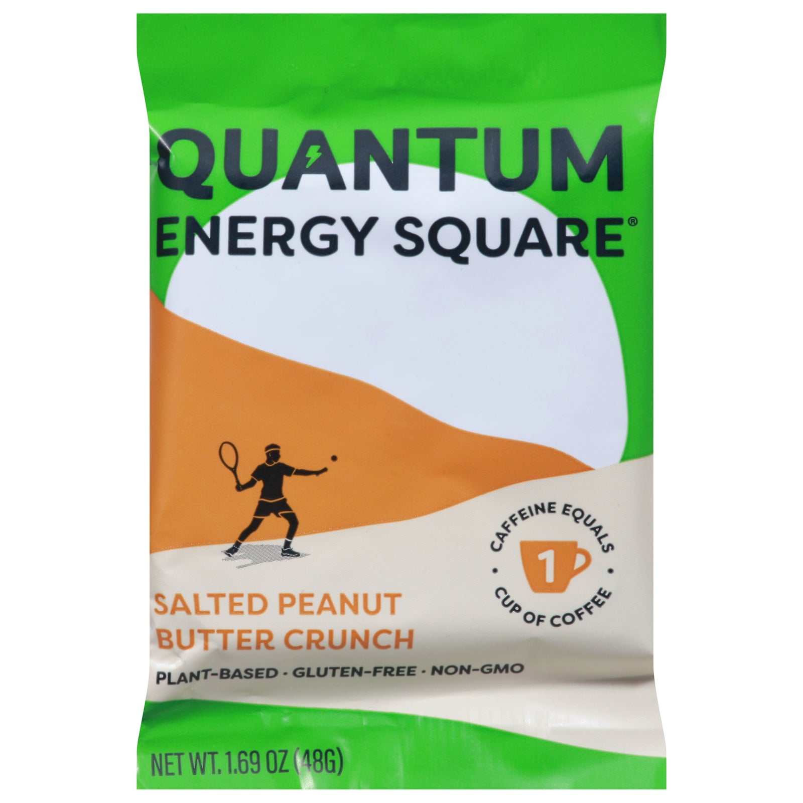 Quantum Energy Squares - Bar Pbtr Crunch Slt - CS of 8-1.69 OZ