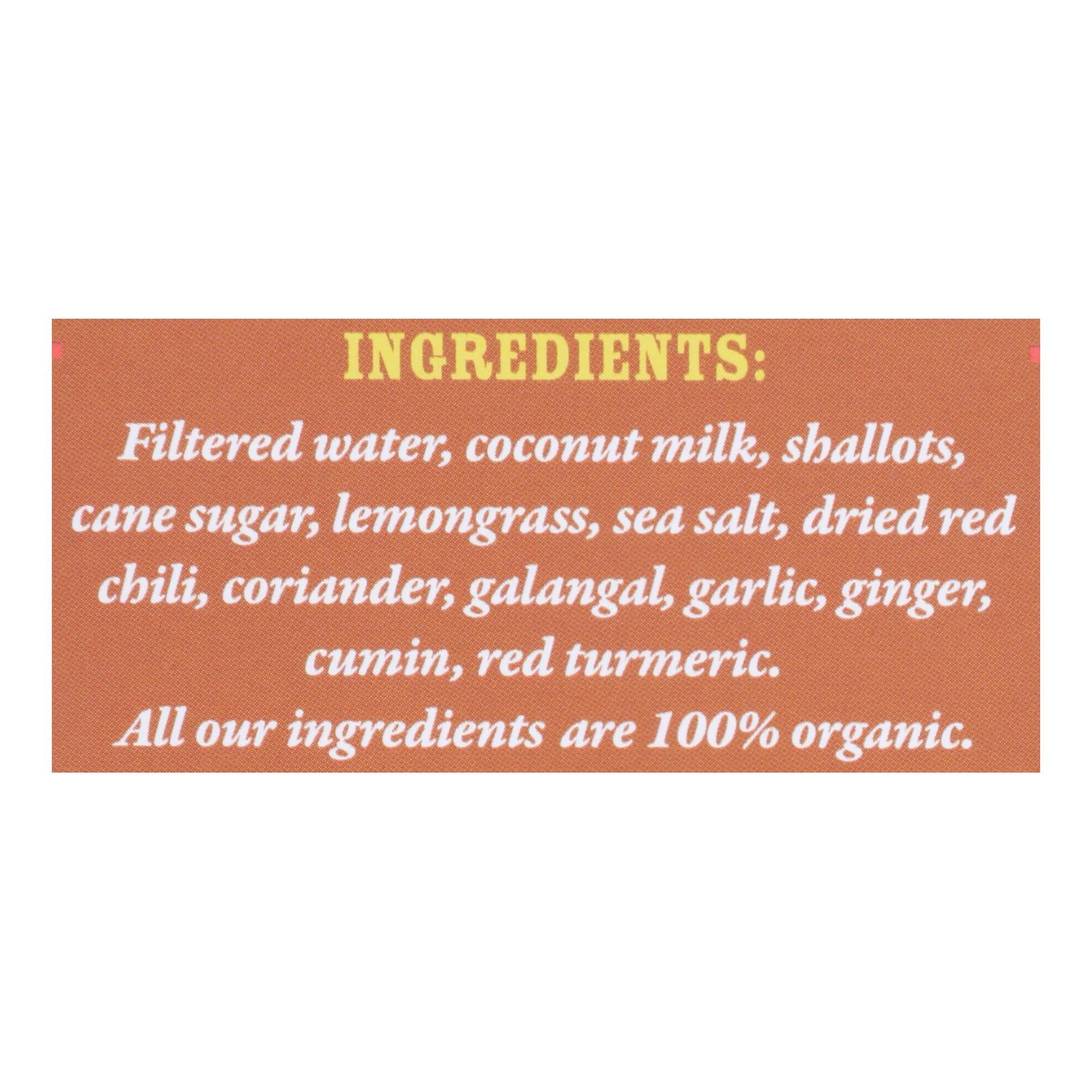 Mike's Organic Curry Love - Organic Curry Simmer Sauce - Yellow Thai - Case Of 6 - 8.8 Fl Oz.