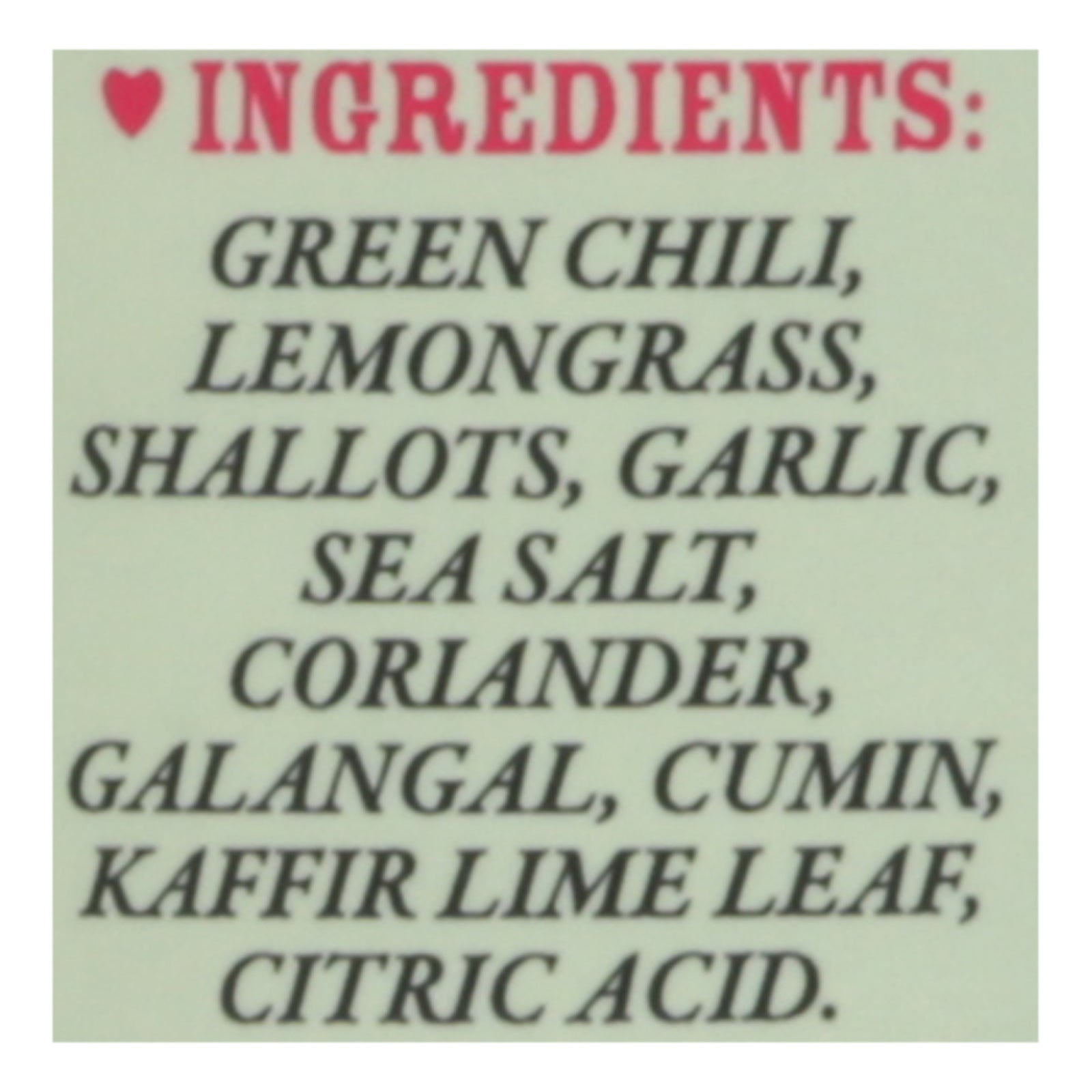 Mike's Organic Curry Love - Curypste Organic Green Thai Ms - Case of 6-4.23 OZ