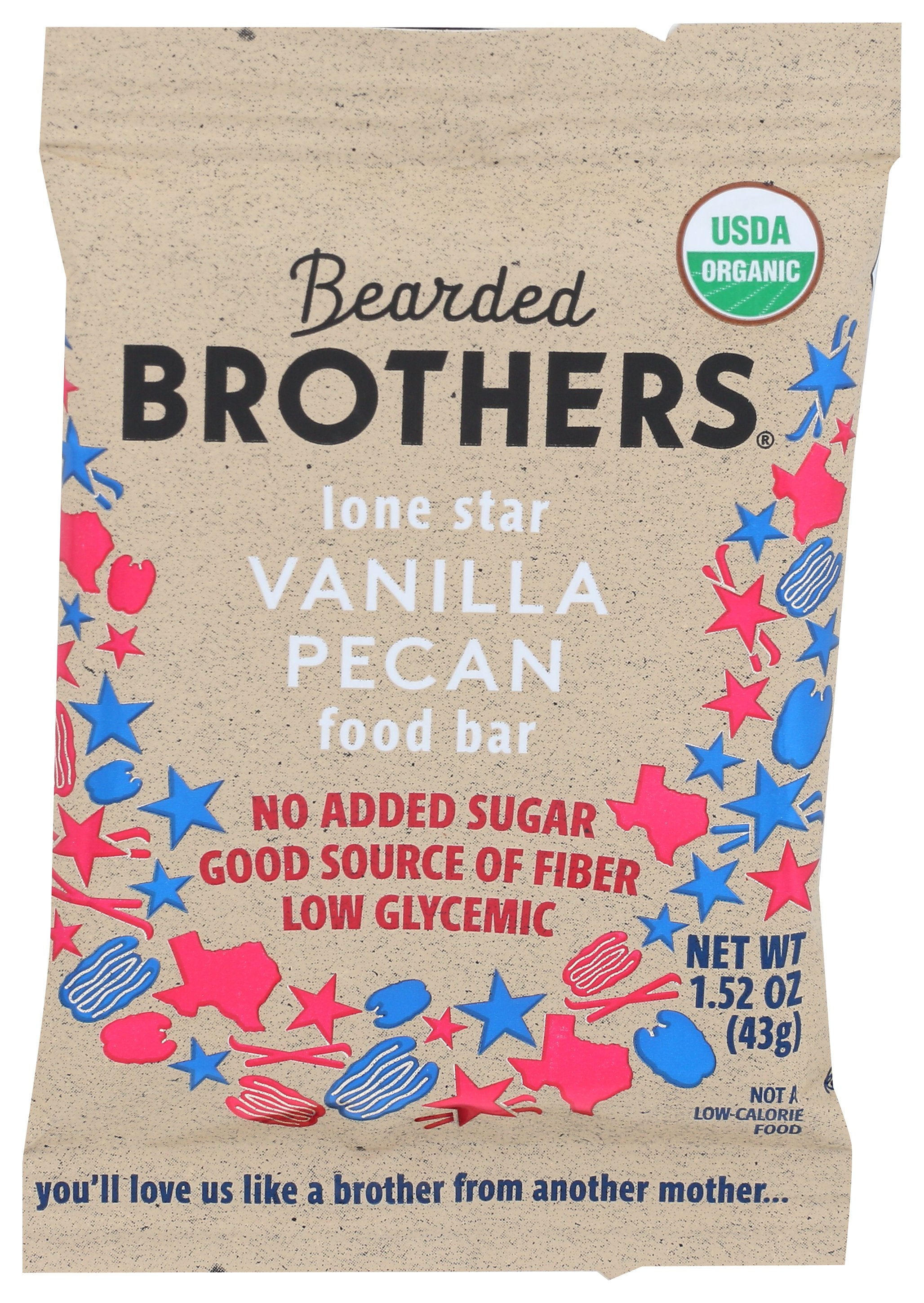 BEARDED BROTHERS BAR VANILLA PECAN - Case of 12