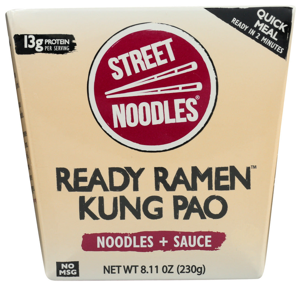 Street Noodles Ramen Noodle Kung Pao - Case of 6 - 8.11 oz
