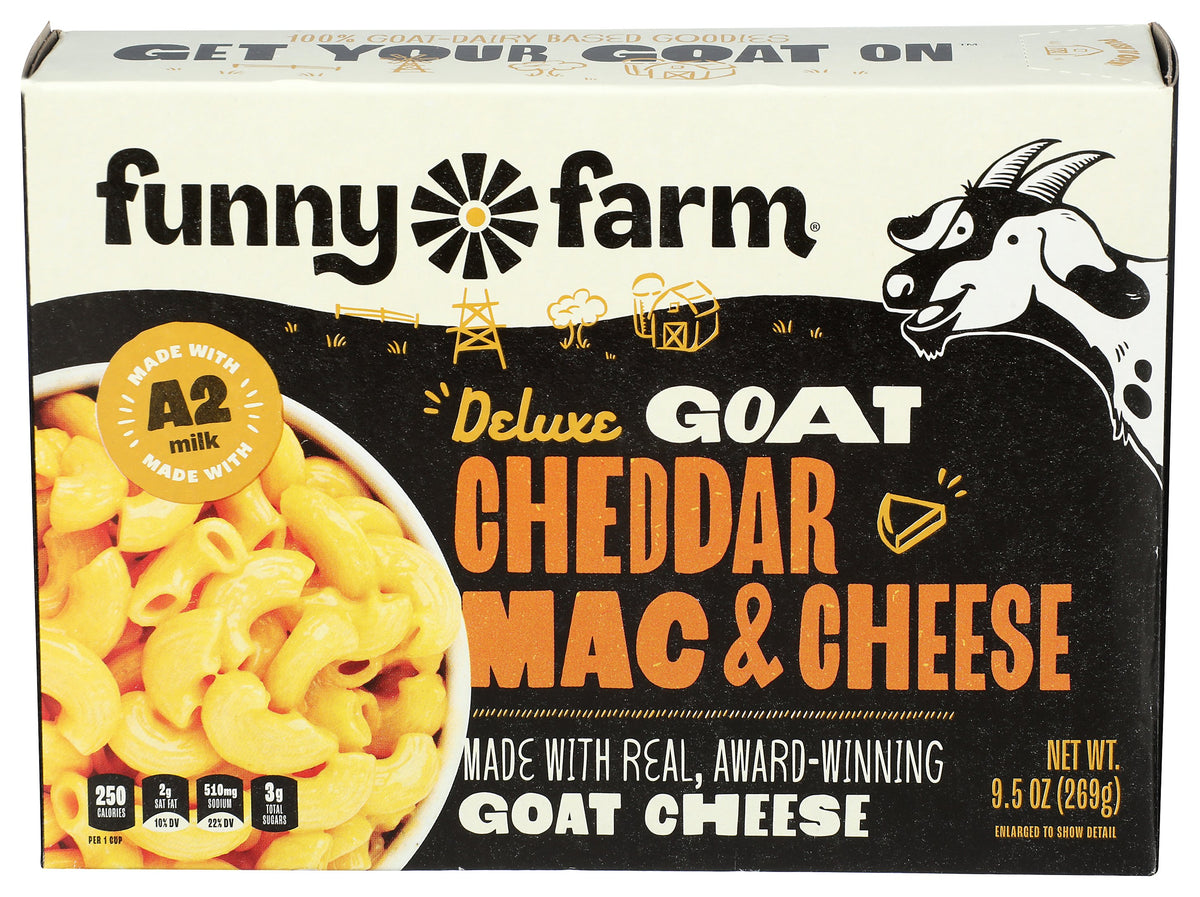 FUNNY FARM ENTREE GOAT CHS YLLW CHDR - Case of 8