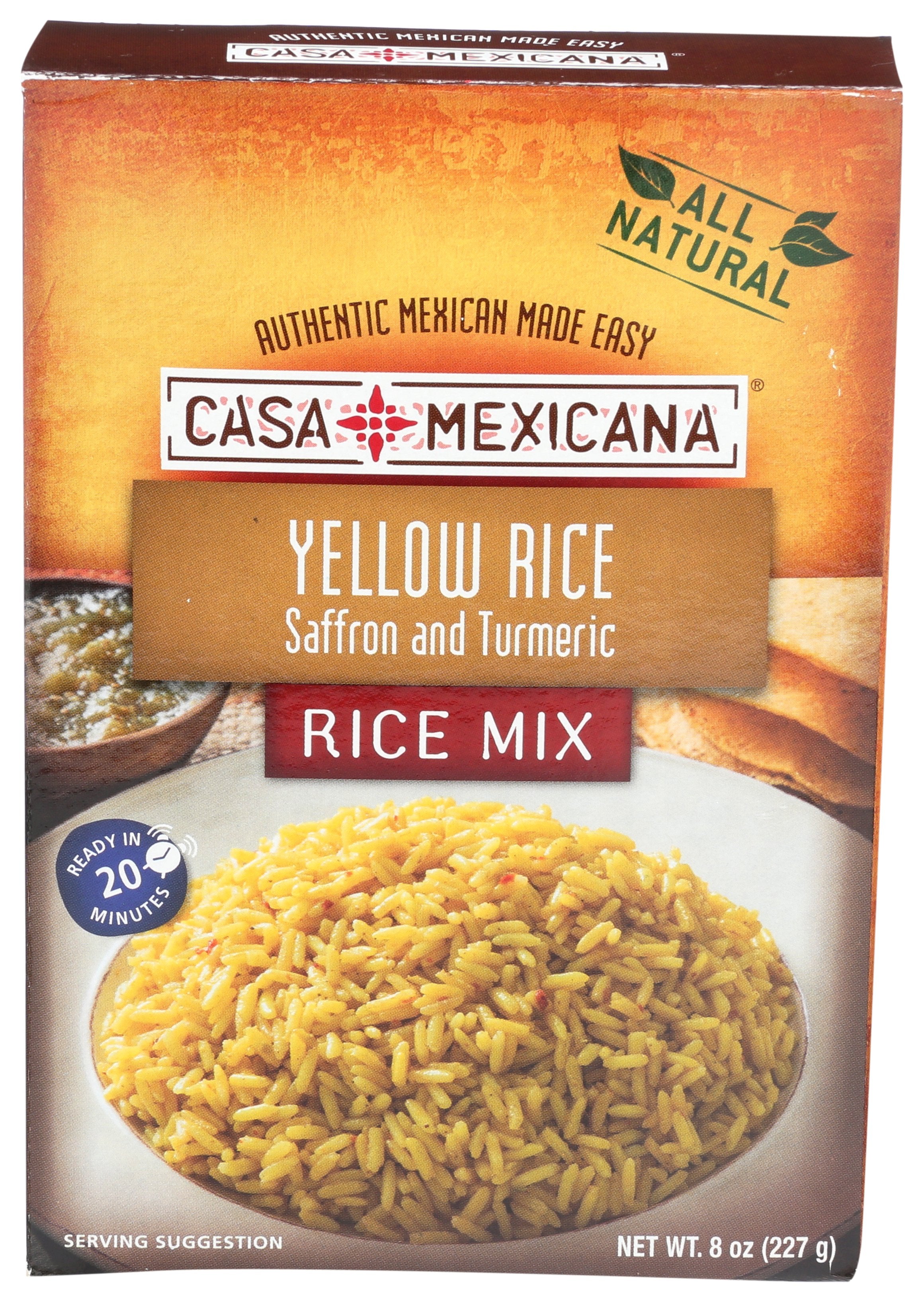 CASA MEXICANA RICE YLLW - Case of 12
