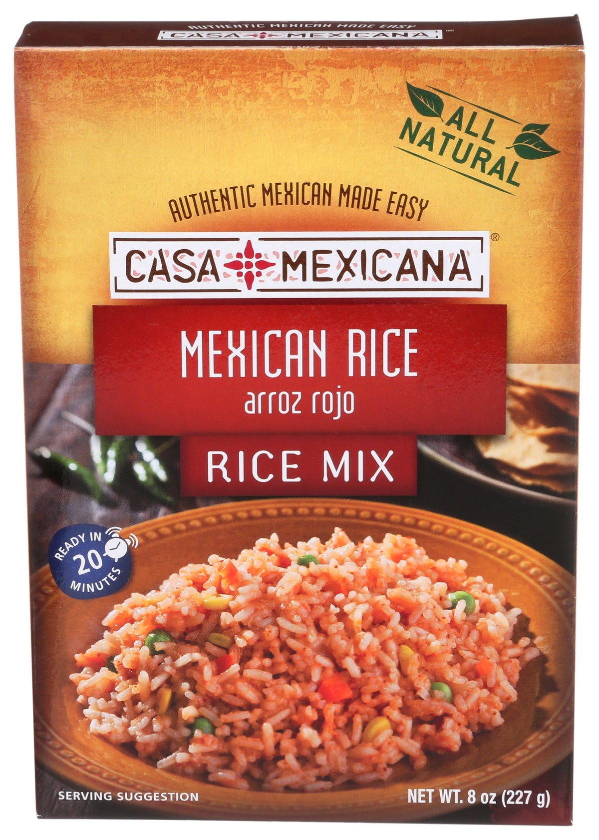CASA MEXICANA RICE MEXICAN - Case of 12