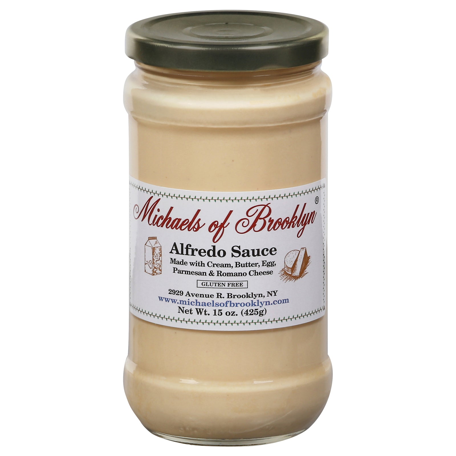 Michael's Of Brooklyn - Sauce Alfredo - CS of 6-15 OZ