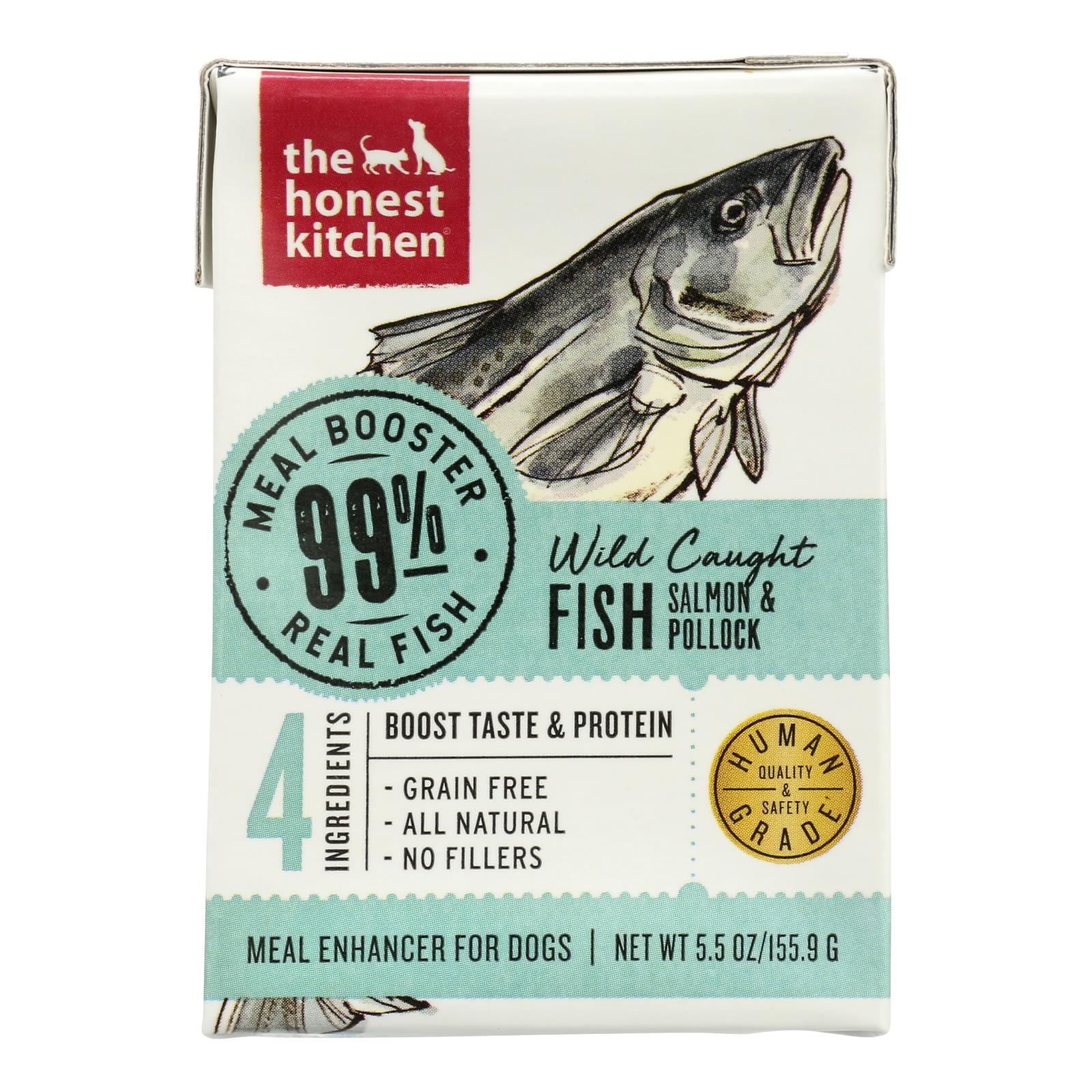 The Honest Kitchen - Dog Fd Meal Boost 99%slmn - Case of 12-5.5 OZ