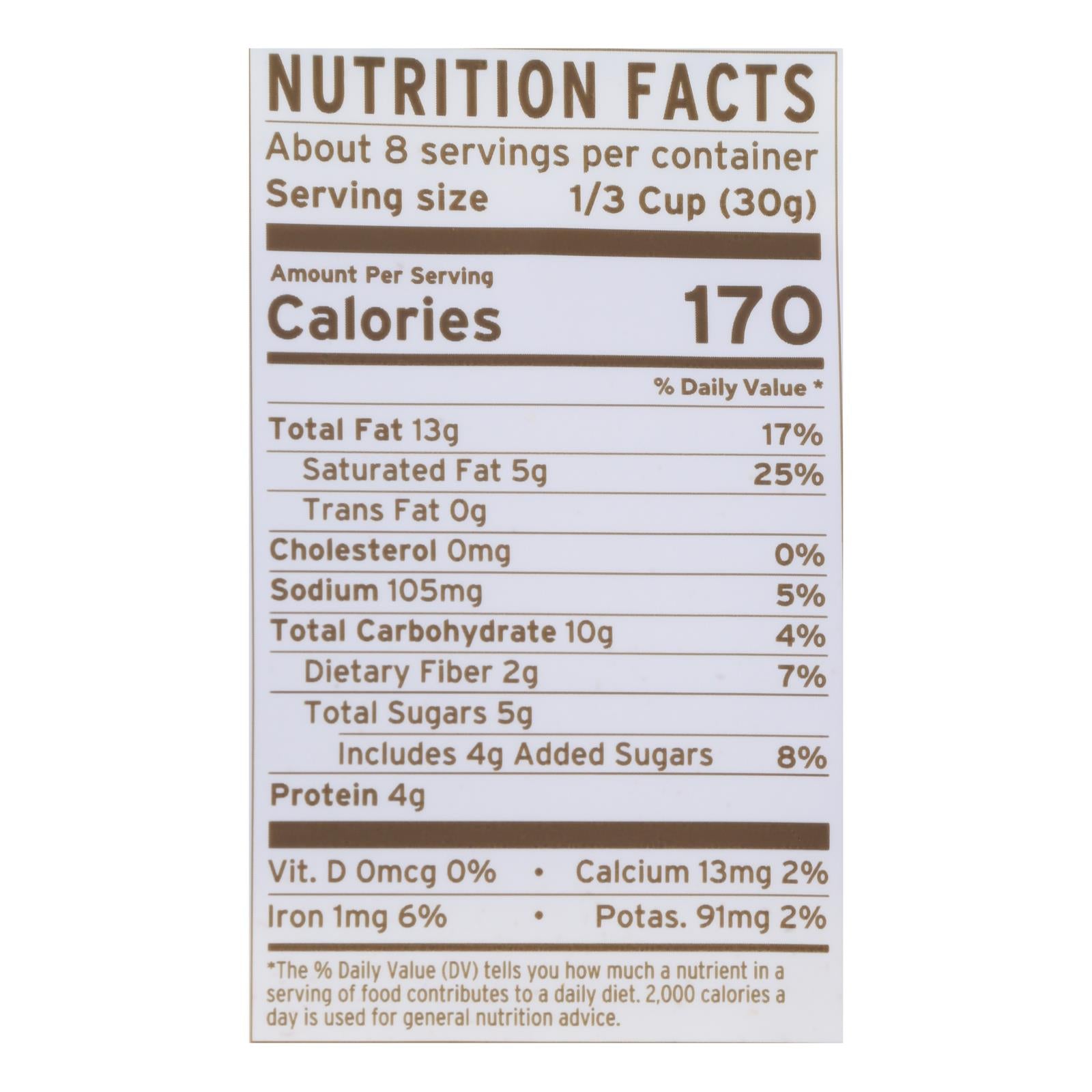 Purely Elizabeth Grain-Free Granola - Original - Case of 6 - 8 oz.