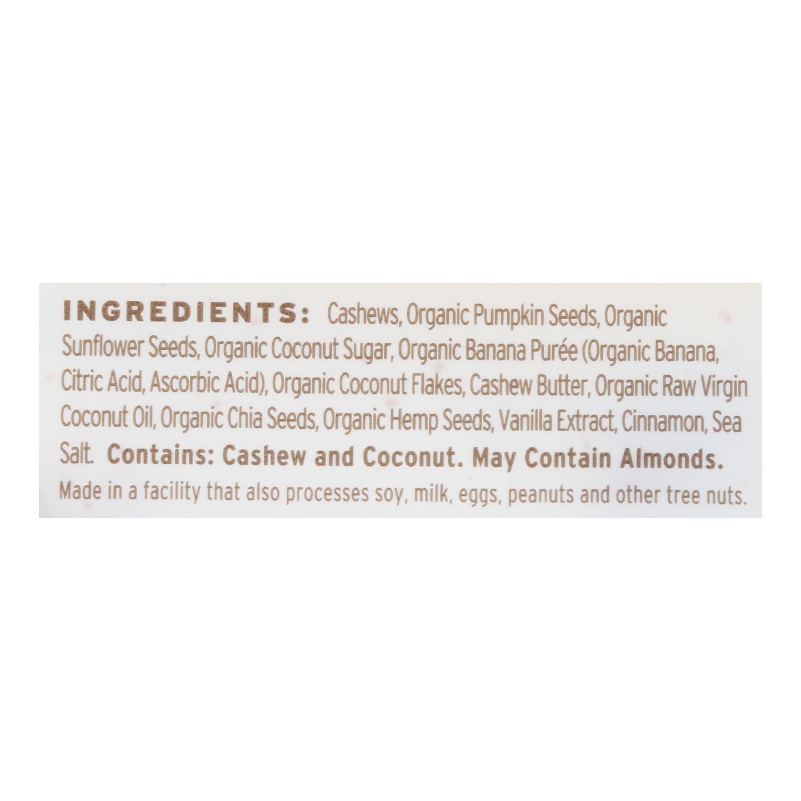 Purely Elizabeth Grain-Free Granola - Banana Nut Butter - Case of 6 - 8 oz.
