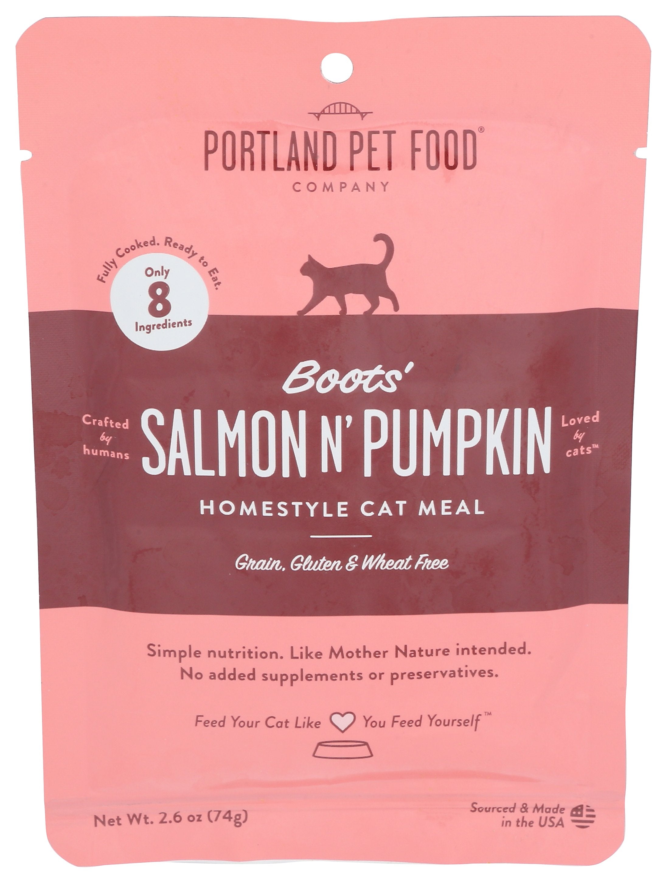 PORTLAND PET FOOD COMPANY MEAL CAT SALMON N P - Case of 12