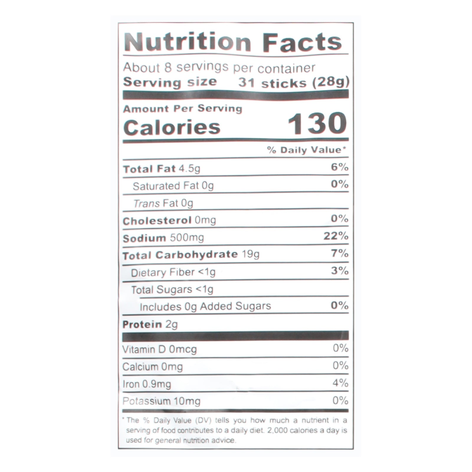 Pop Daddy - Pretzel Sticks Yllw Mstrd - CS of 12-7.5 OZ