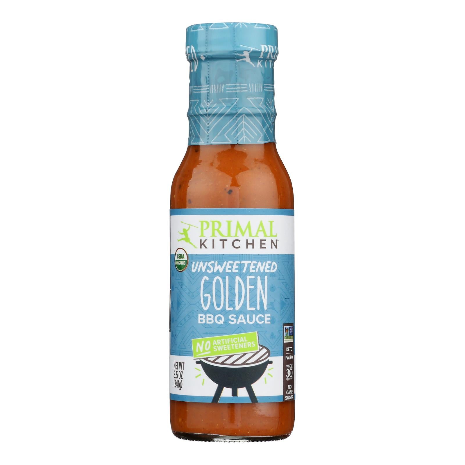 Primal Kitchen - BBQ Sauce Golden Unsw - Case of 6 - 8.5 OZ