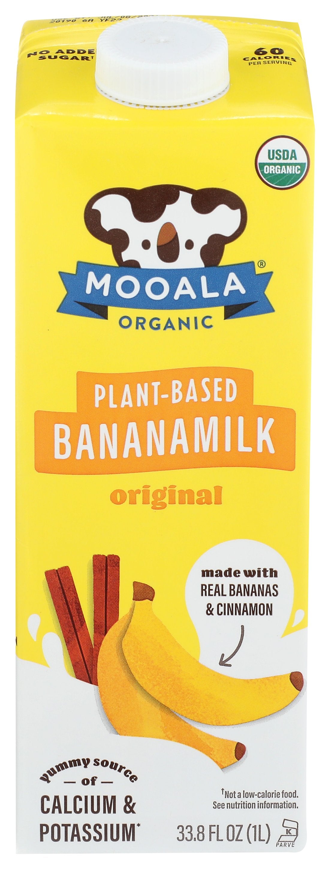 MOOALA MILK BANANA ORIGNL ORG - Case of 6