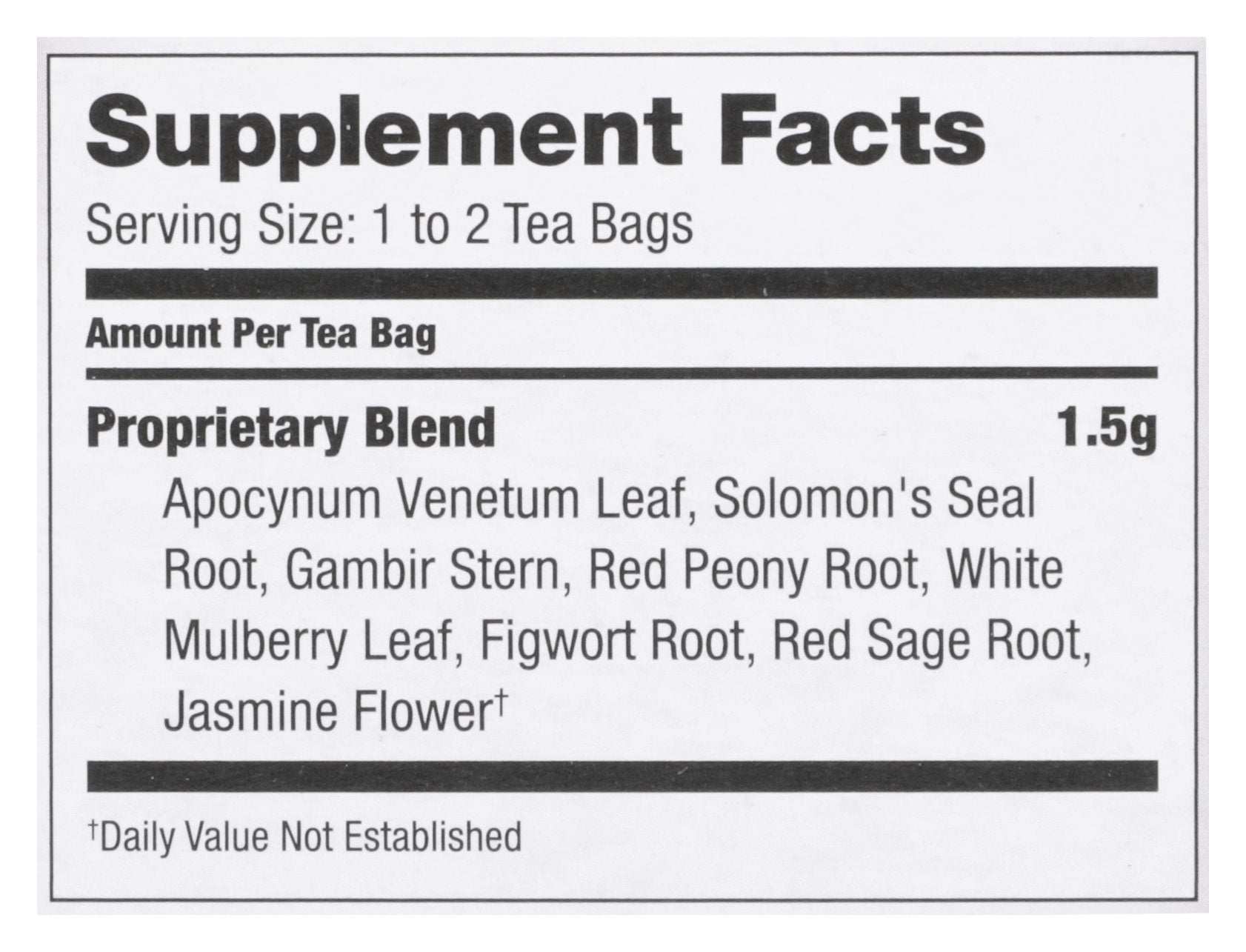 BRAVO TEAS TEA BLOOD PRESSURE - Case of 6
