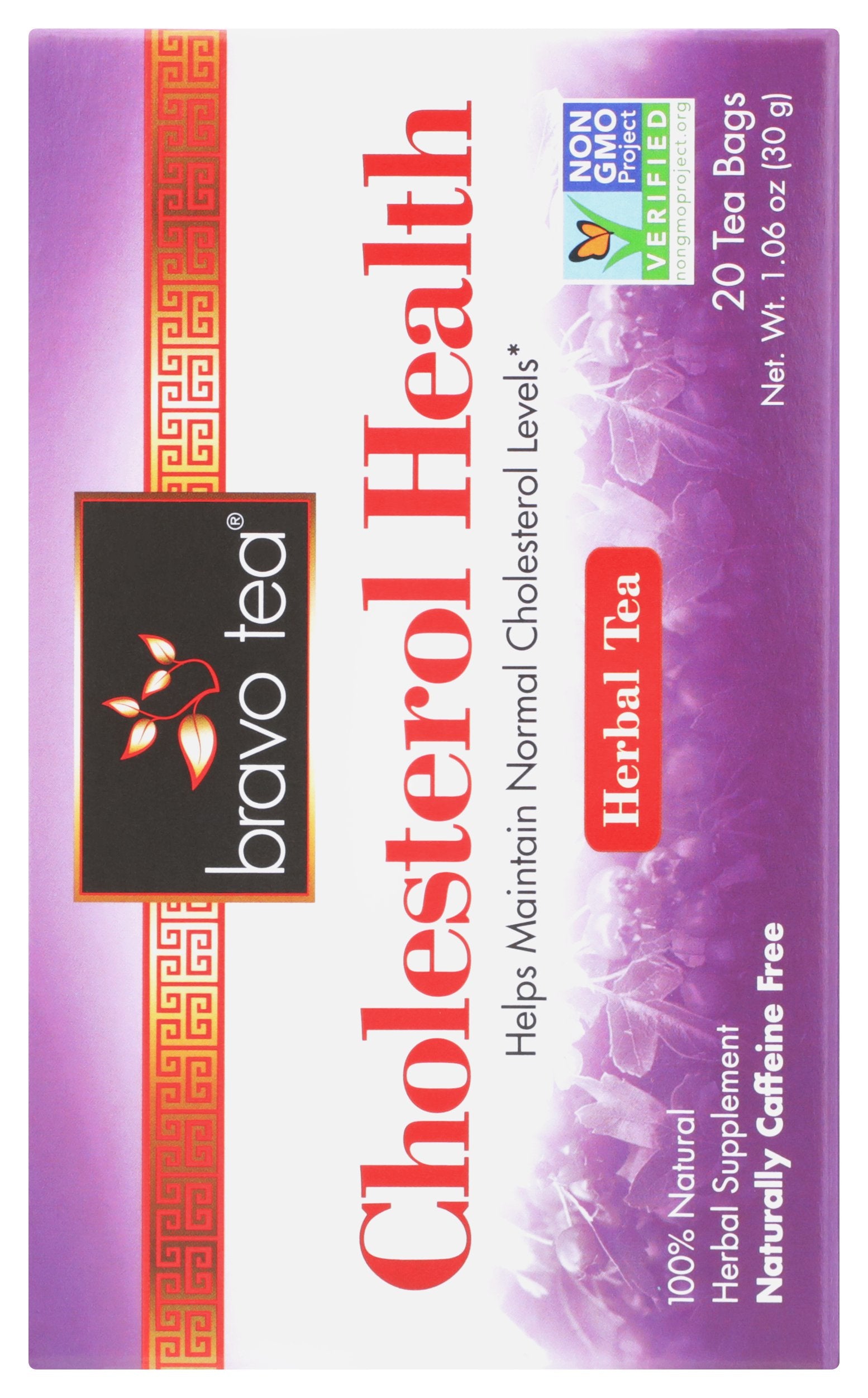 BRAVO TEAS TEA CHLESTEROL HEALTH - Case of 6