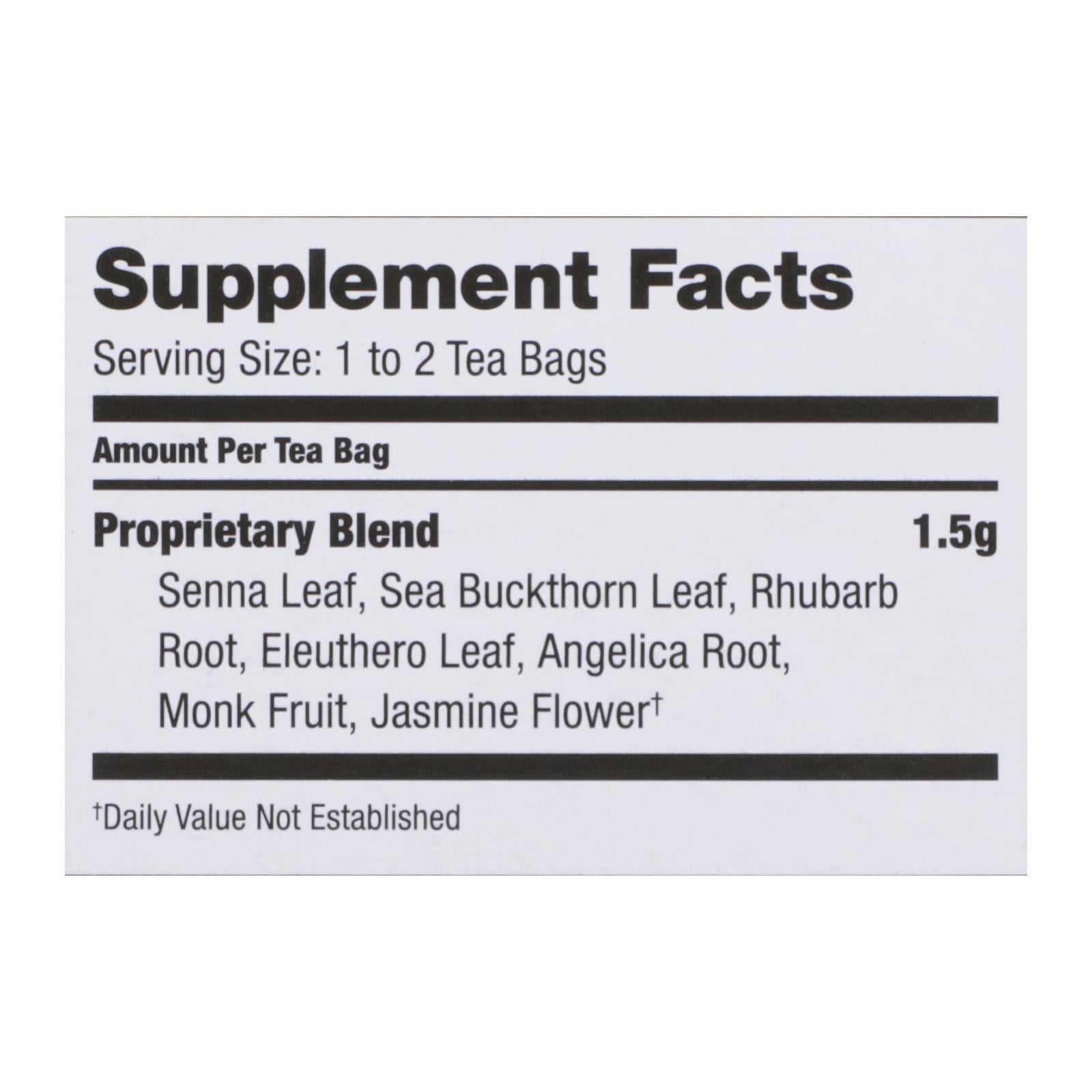 Bravo Teas And Herbs - Tea - Colon Cleansing - 20 Bag