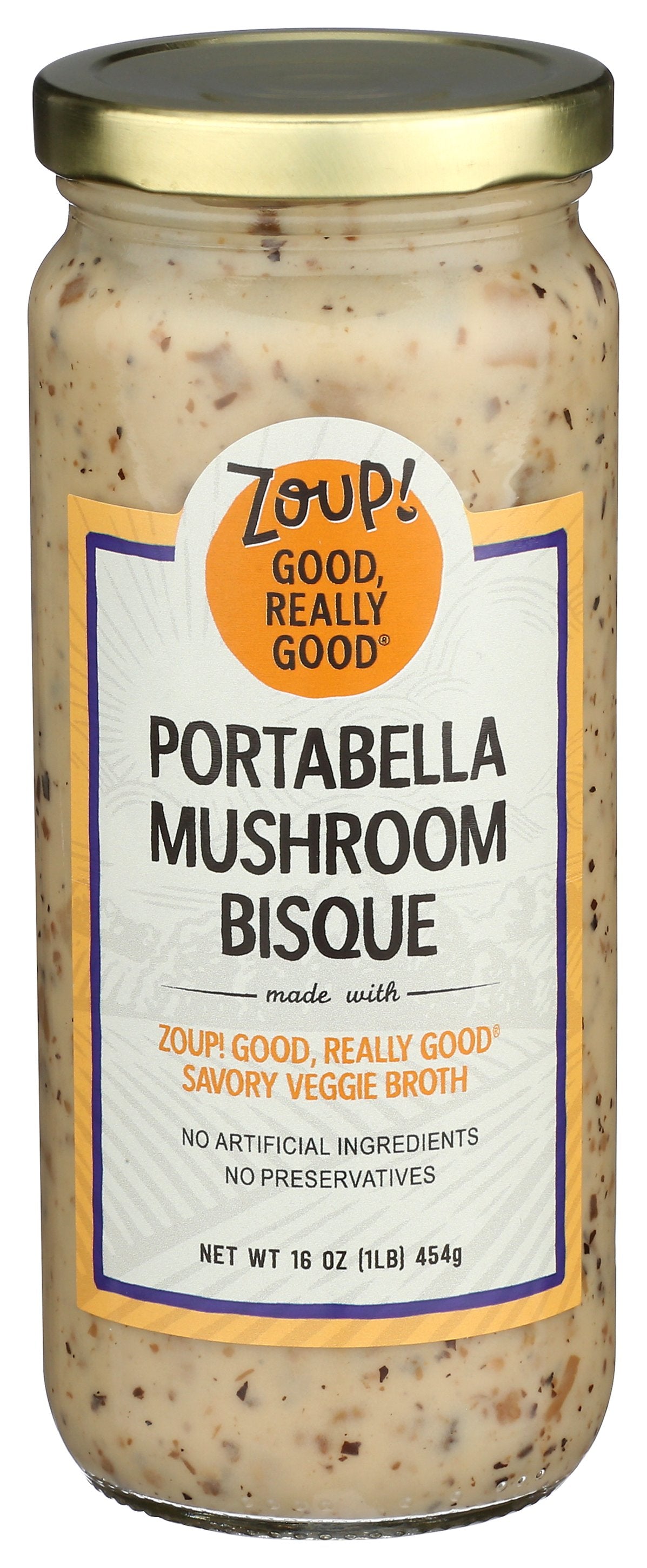 ZOUP GOOD REALLY BISQUE MUSHROOM PORTABLL - Case of 6