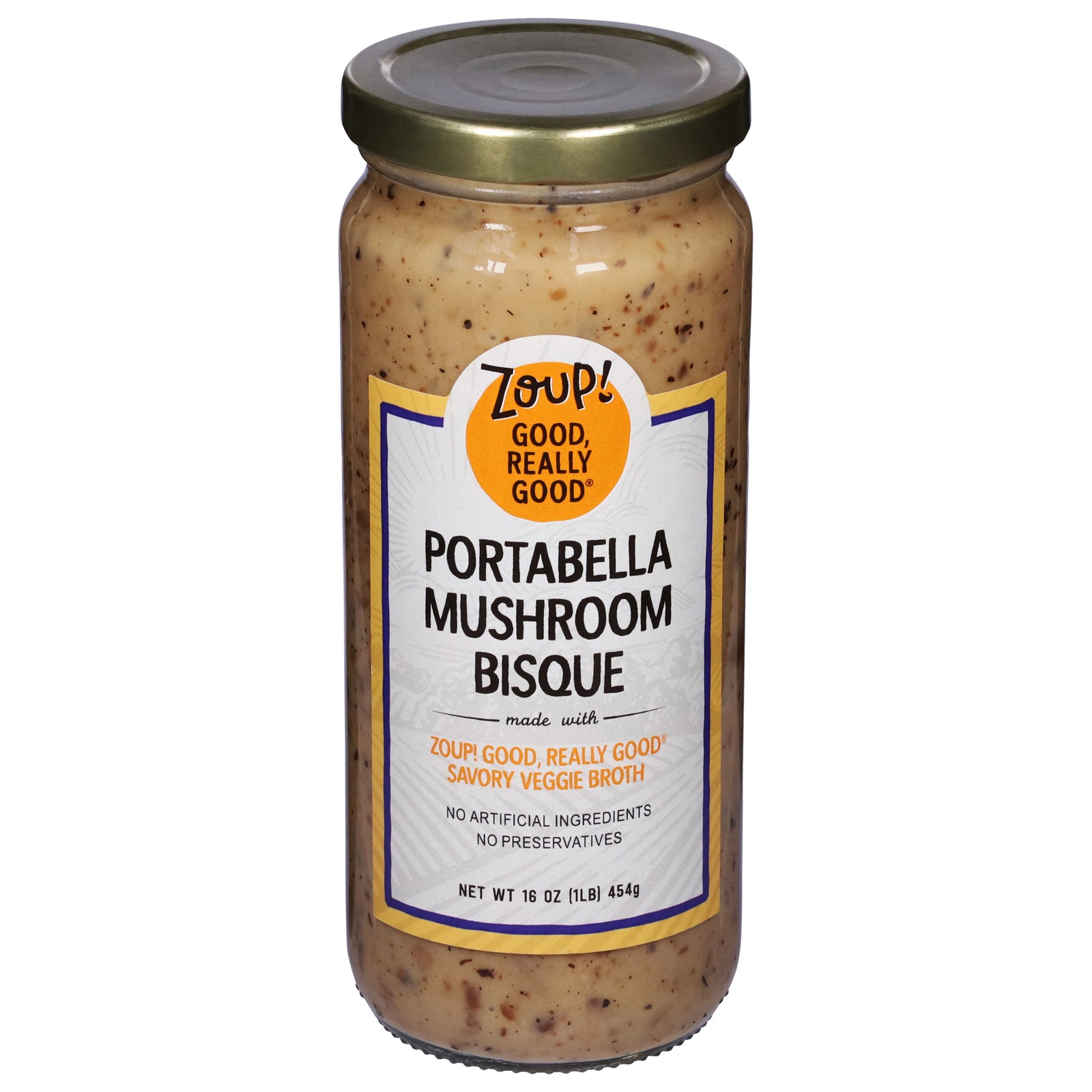 Zoup! Good Really Good - Soup Prtbla Mushrm Bisque - CS of 6-16 FZ