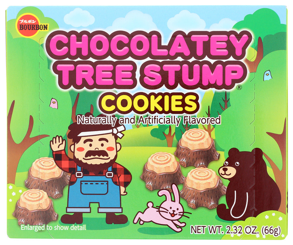 Bourbon Chocolatey Tree Stump Cookies - Case of 10 - 2.32 oz