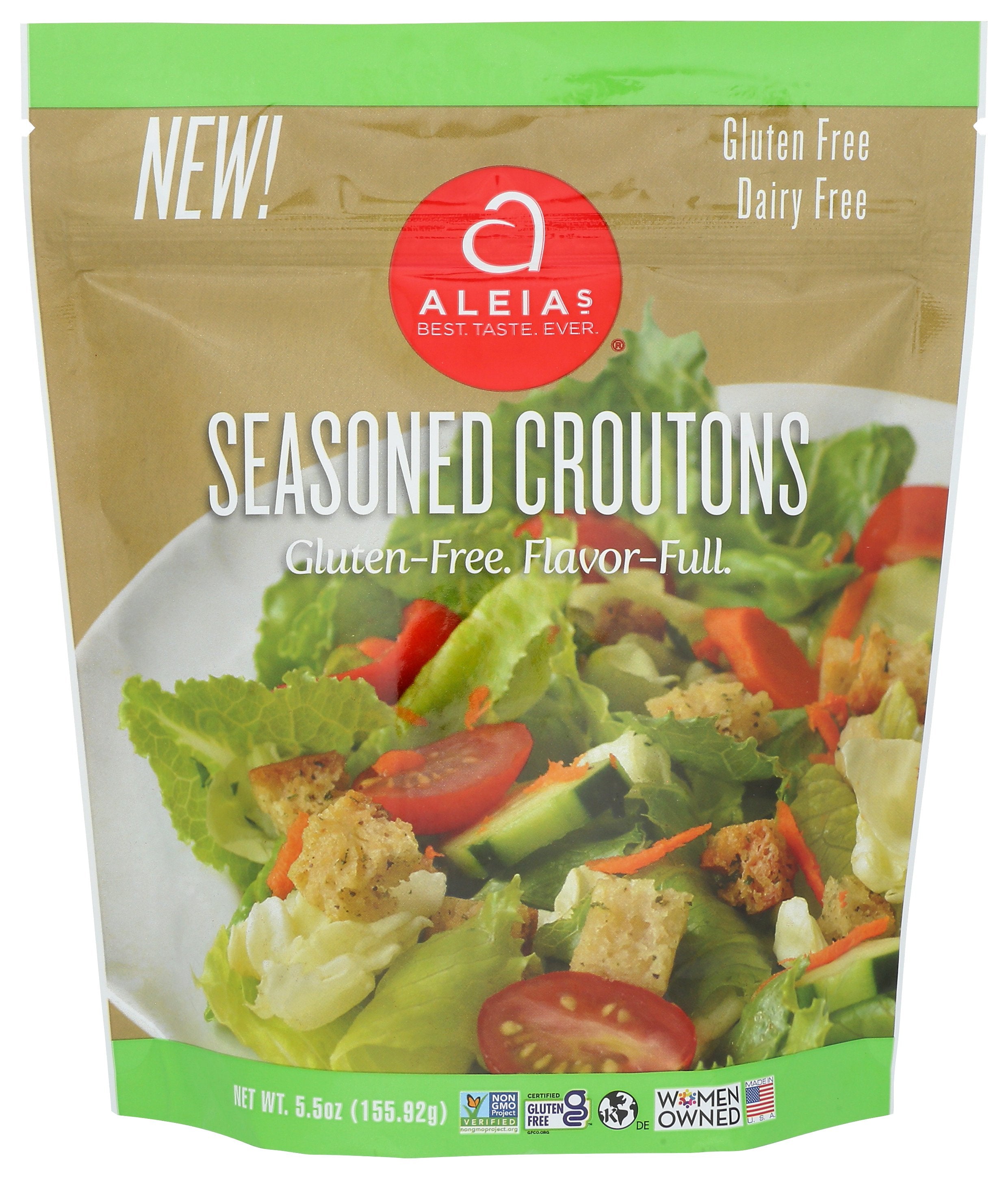 ALEIAS CROUTONS SEASONED - Case of 6