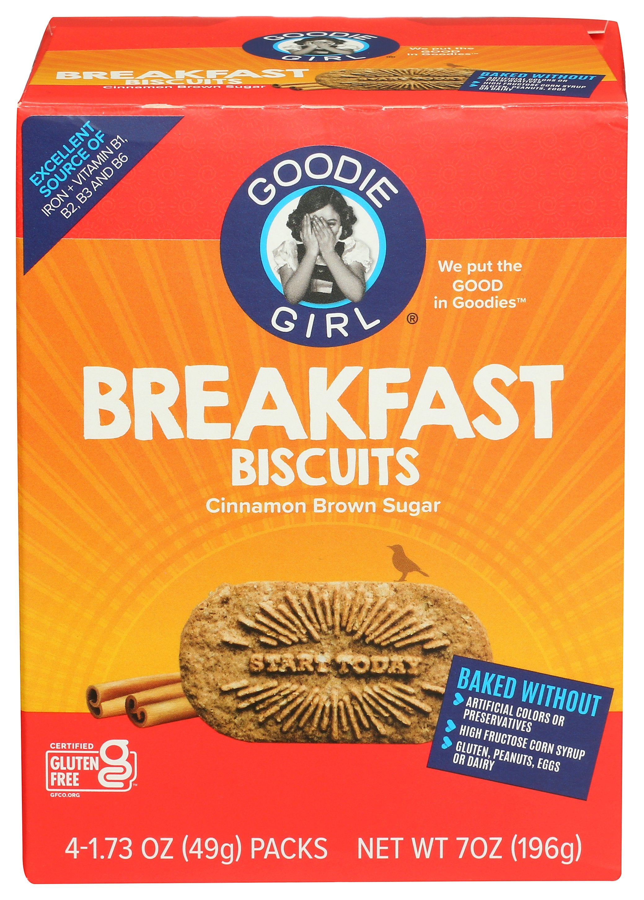 GOODIE GIRL BISCUIT BRKFST BR SGR CIN - Case of 6