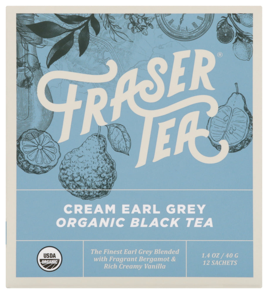 Fraser Tea Tea Cream Early Grey Black - Pack of 6 - 1.4 oz