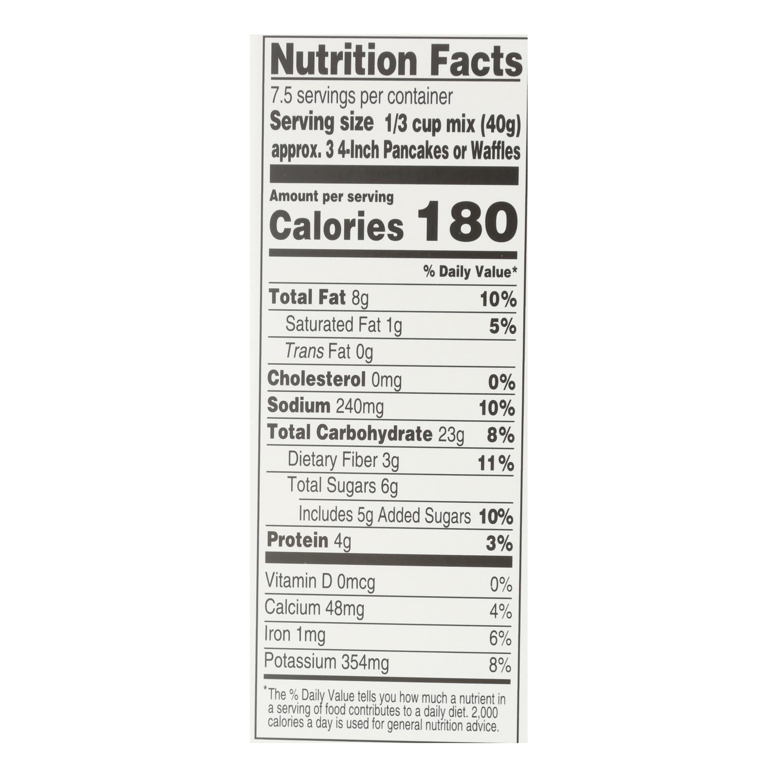 Simple Mills Almond Flour Pancake And Waffle Mix - Case Of 6 - 10.7 Oz.