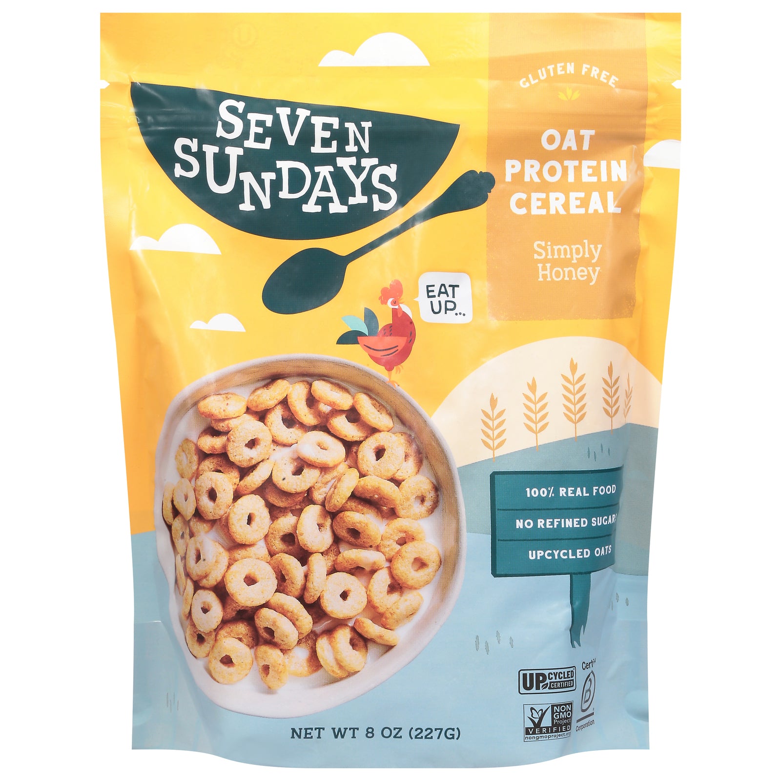Seven Sundays - Cereal Grn Fr Simpl Honey - CS of 6-8 OZ
