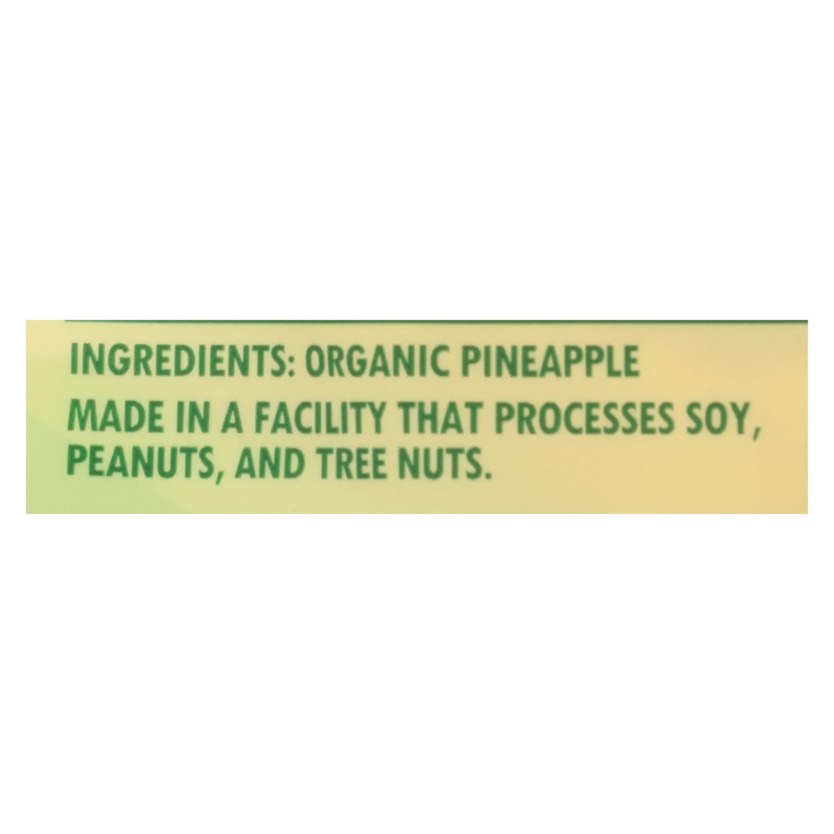 Solely - Dried Fruit Organic Pineapple Rings - Case of 6-5.5 OZ