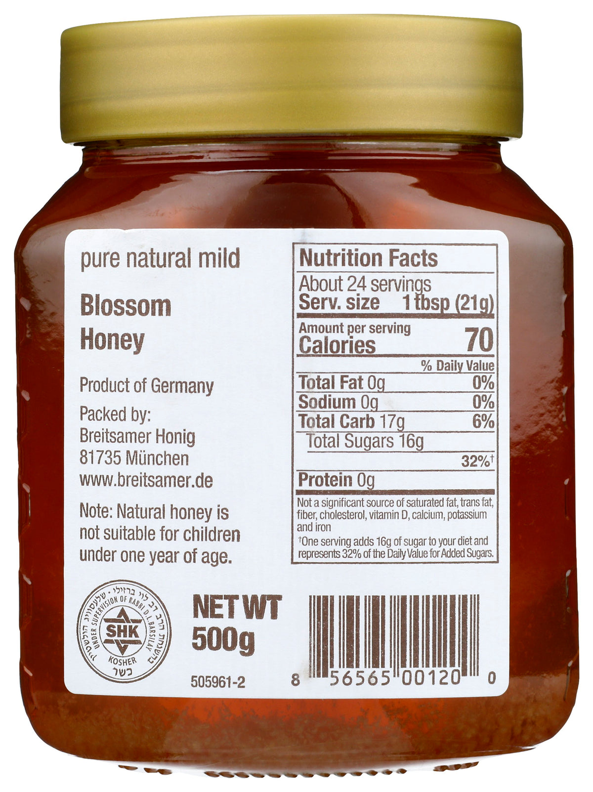 BREITSAMER HONEY GOLDEN - Case of 6