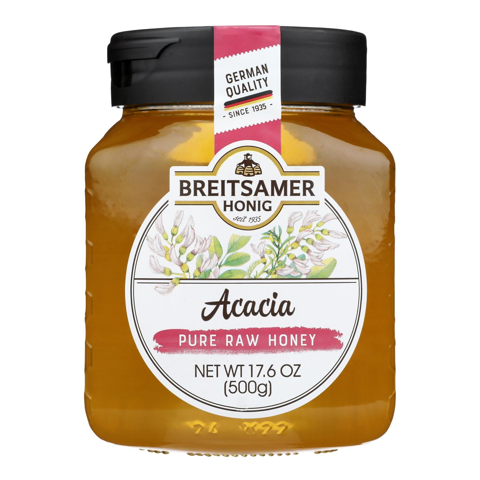 Breitsamer - Honey Acacia - Case of 6 - 17.6 OZ