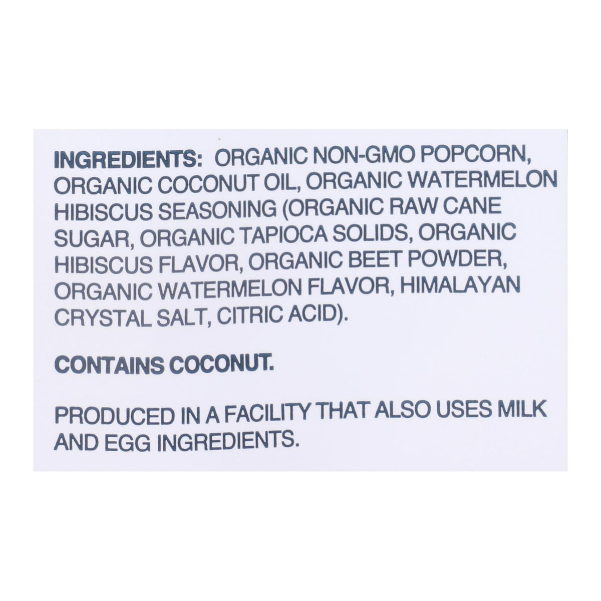 Lesser Evil - Popcorn Wtrmln Hibiscus - Case of 12-4.6 OZ