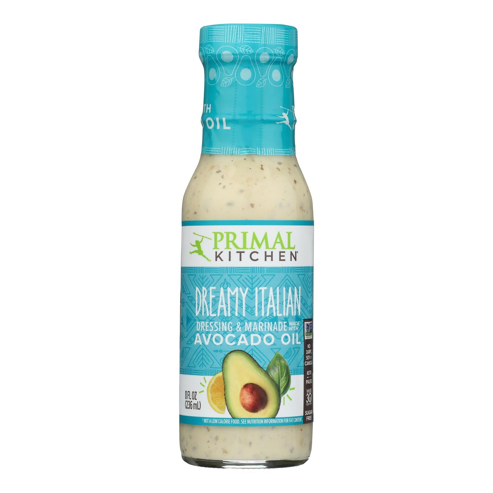 Primal Kitchen Dressing & Marinade Avocado Oil - Case of 6 - 8 OZ