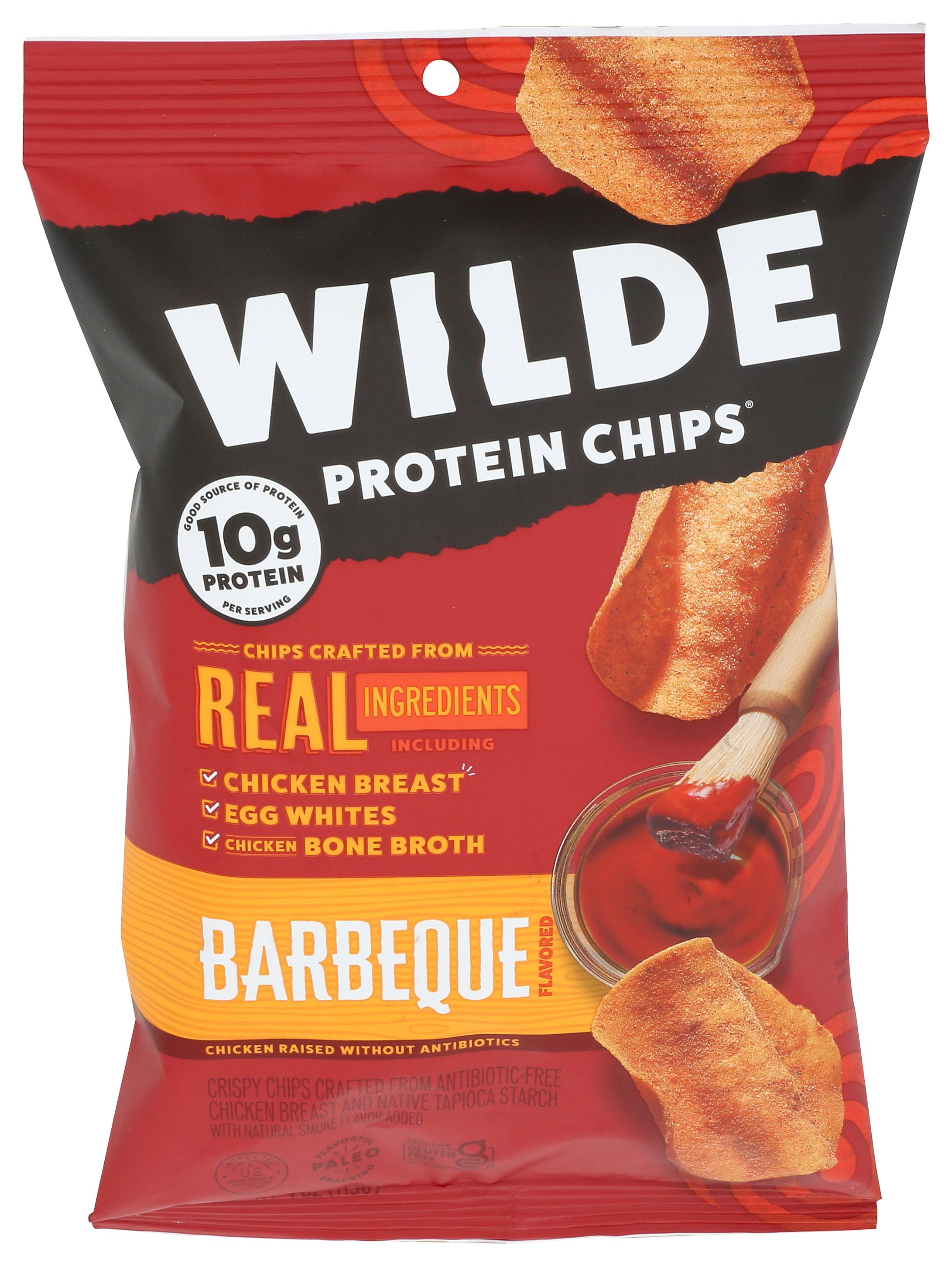 WILDE SNACKS CHIPS CHICKEN BBQ - Case of 12