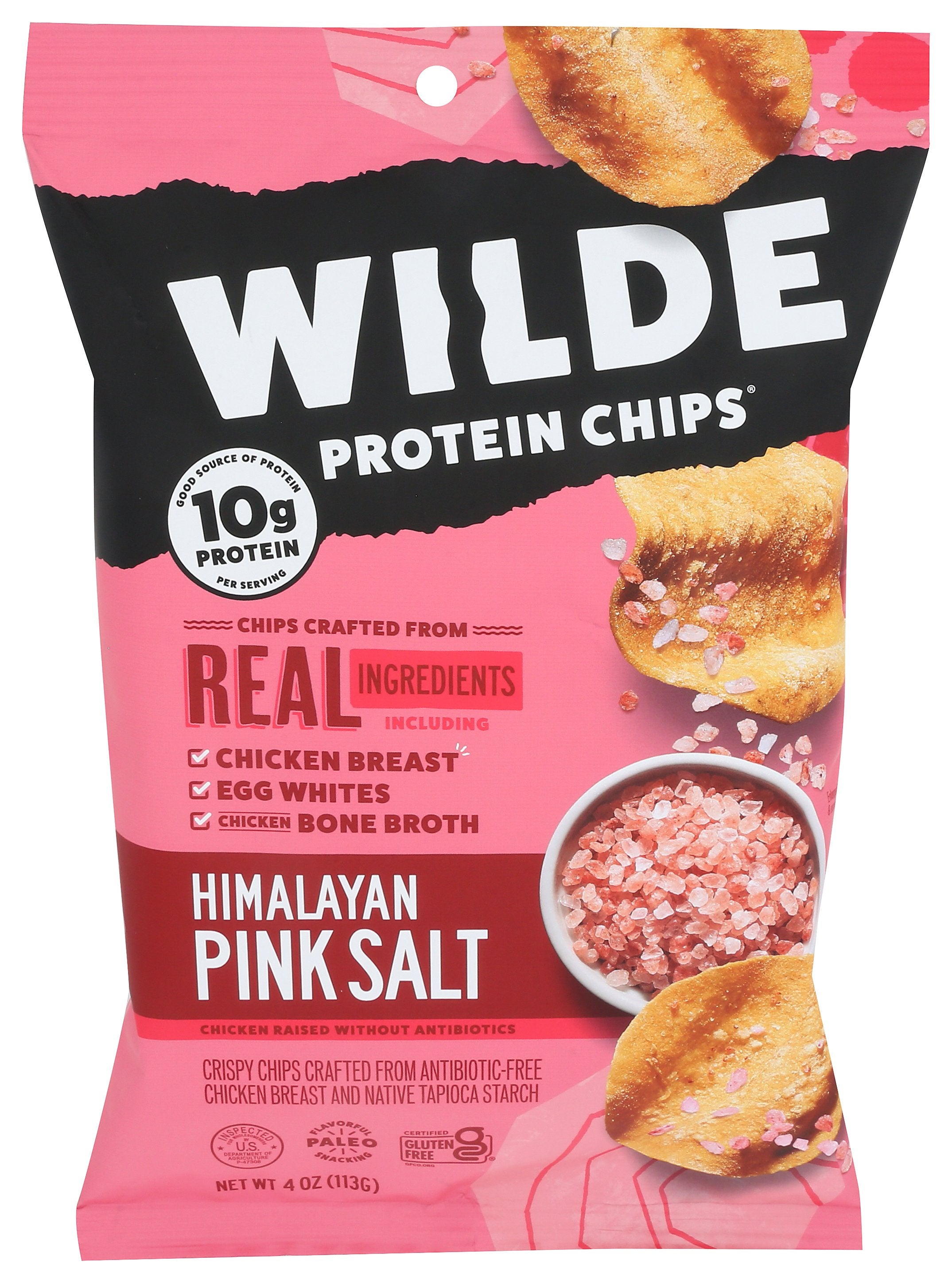 WILDE SNACKS CHIP CHCKN HMLYN PNK SLT - Case of 12