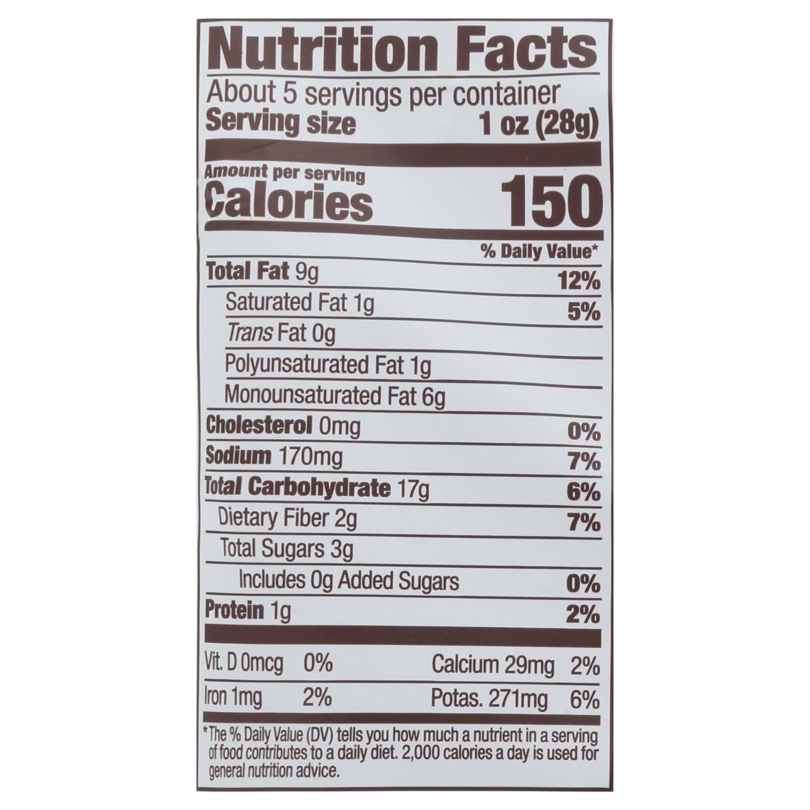 Jacksons - Potchip Swt Fh Ranch Avoo - CS of 12-5 OZ