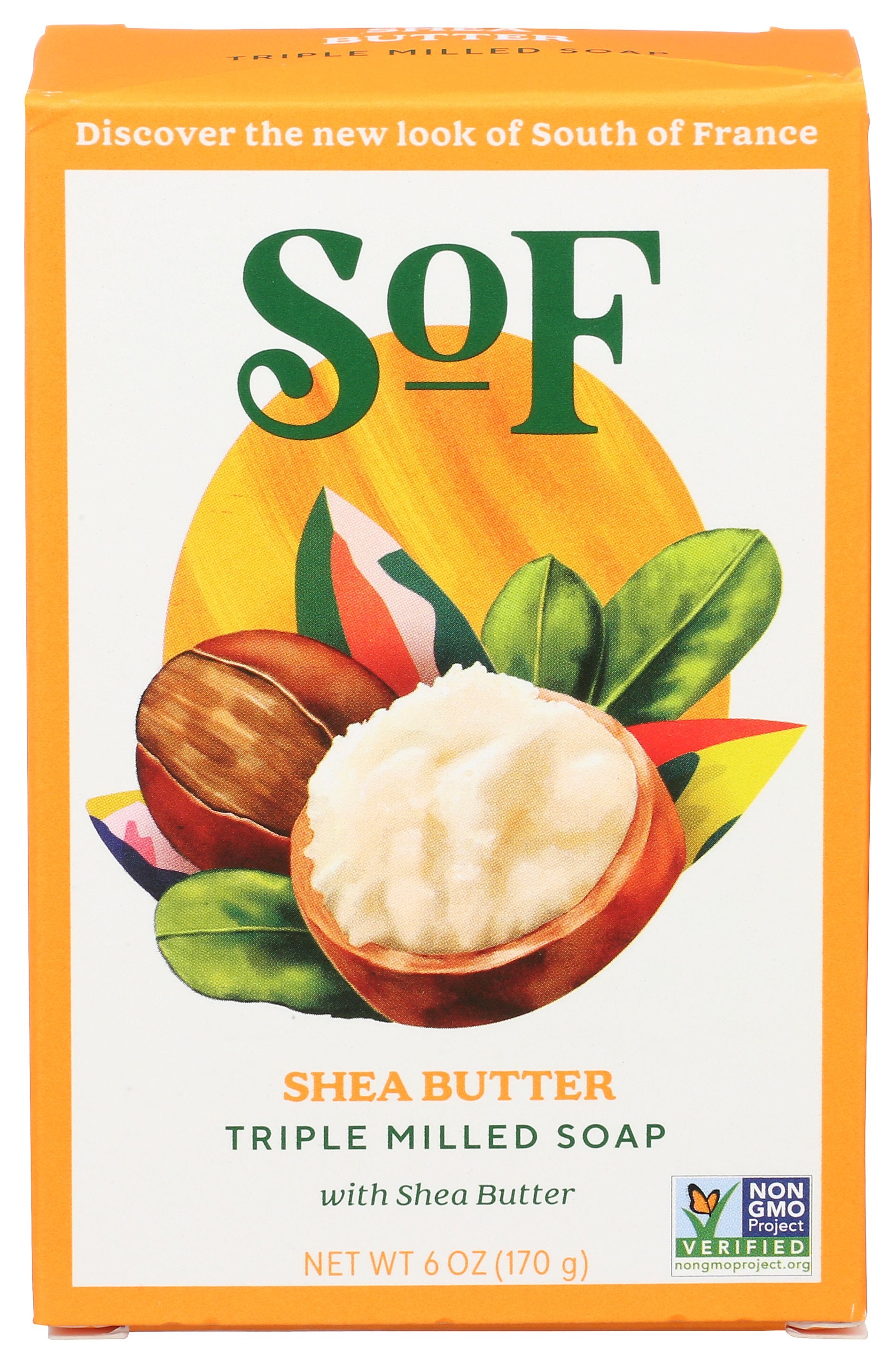 SOUTH OF FRANCE SOAP BAR SHEA BUTTER - Case of 3