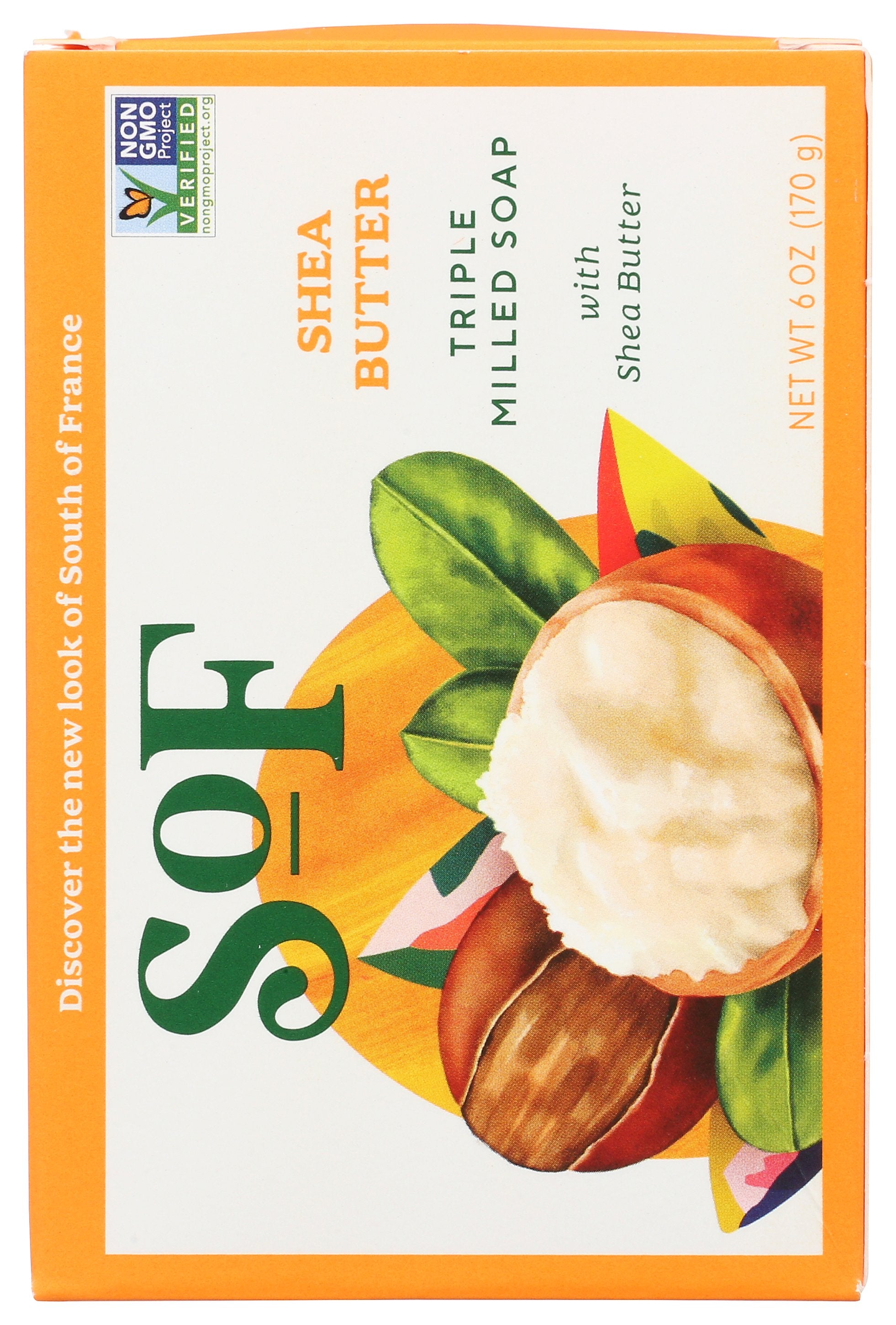 SOUTH OF FRANCE SOAP BAR SHEA BUTTER - Case of 3