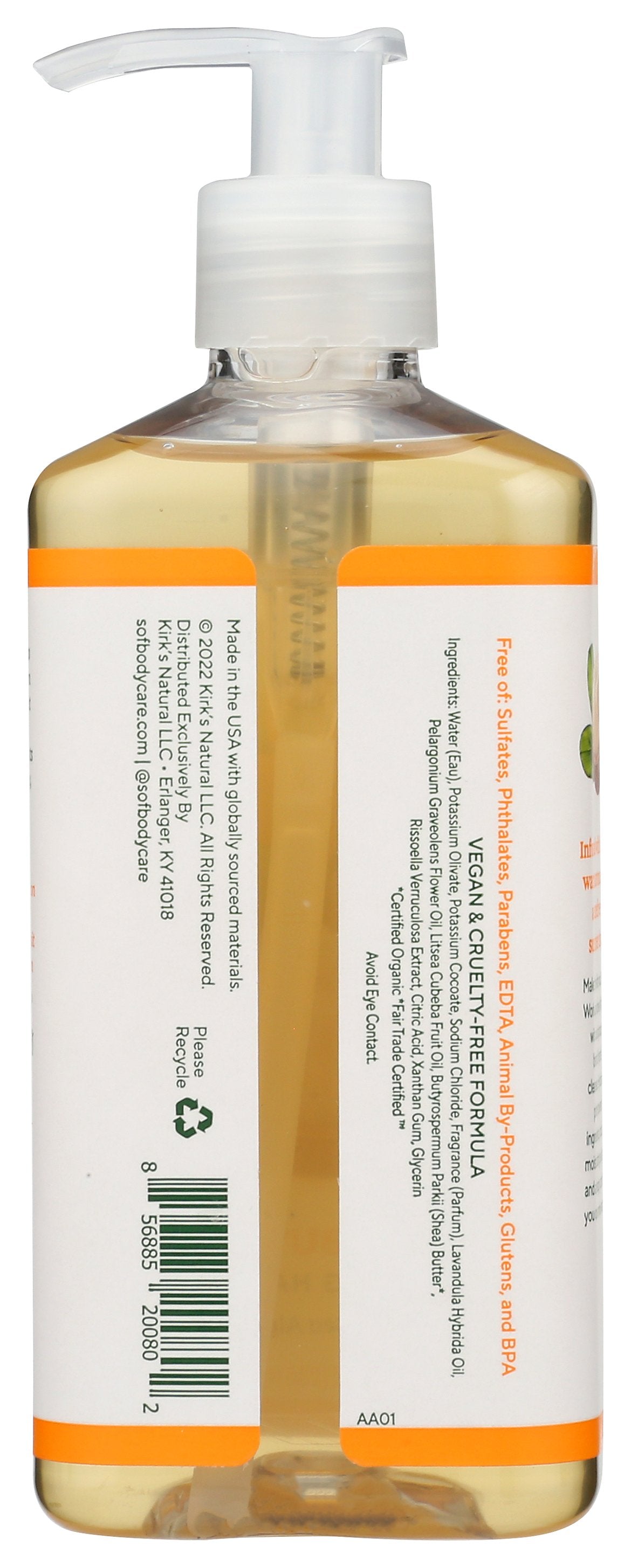 SOUTH OF FRANCE HAND WASH SHEA BUTTER - Case of 3