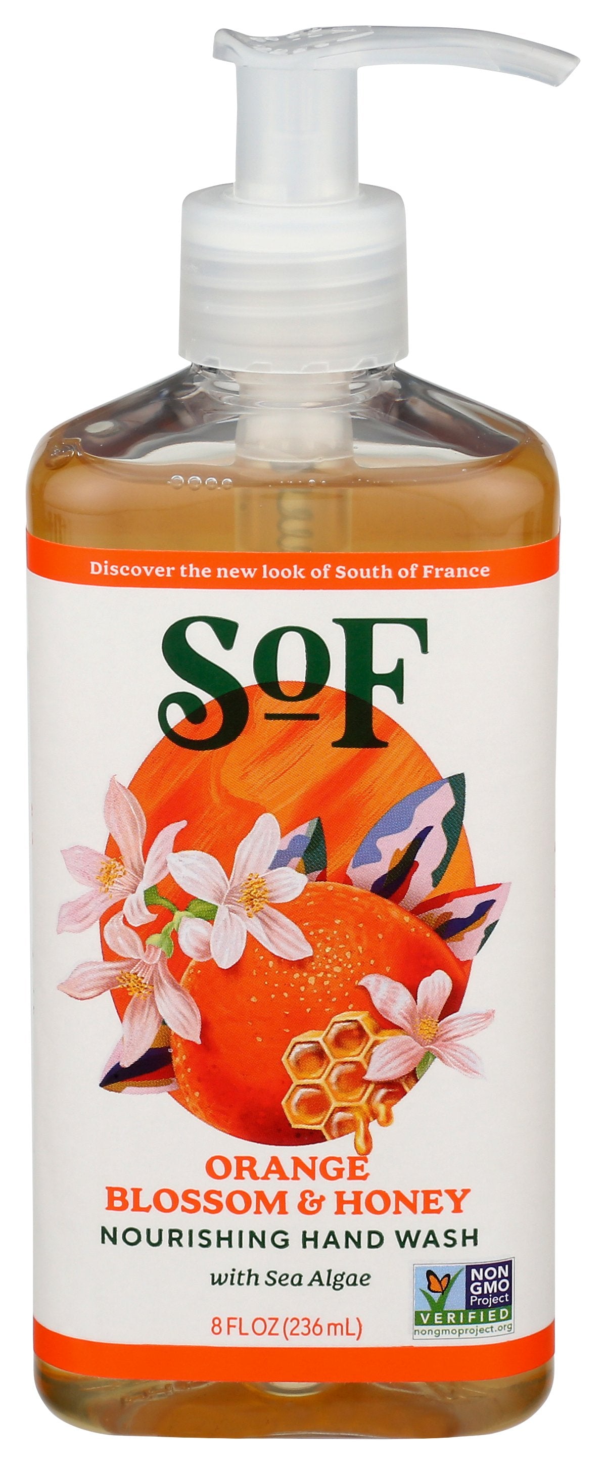 SOUTH OF FRANCE HAND WASH ORNG BLOSM HNY - Case of 3
