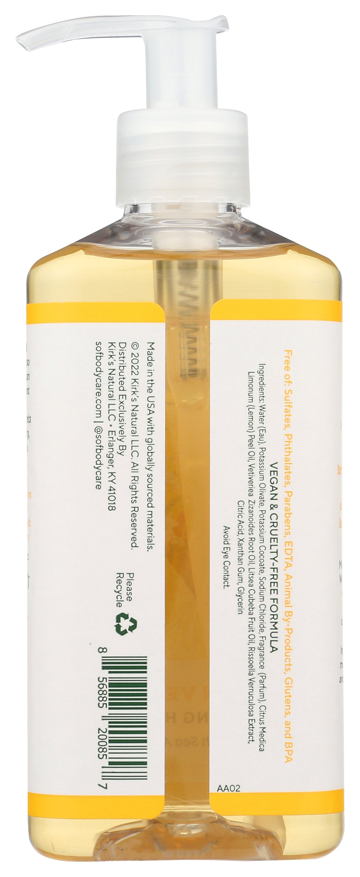 SOUTH OF FRANCE HAND WASH LEMON VERBENA - Case of 3