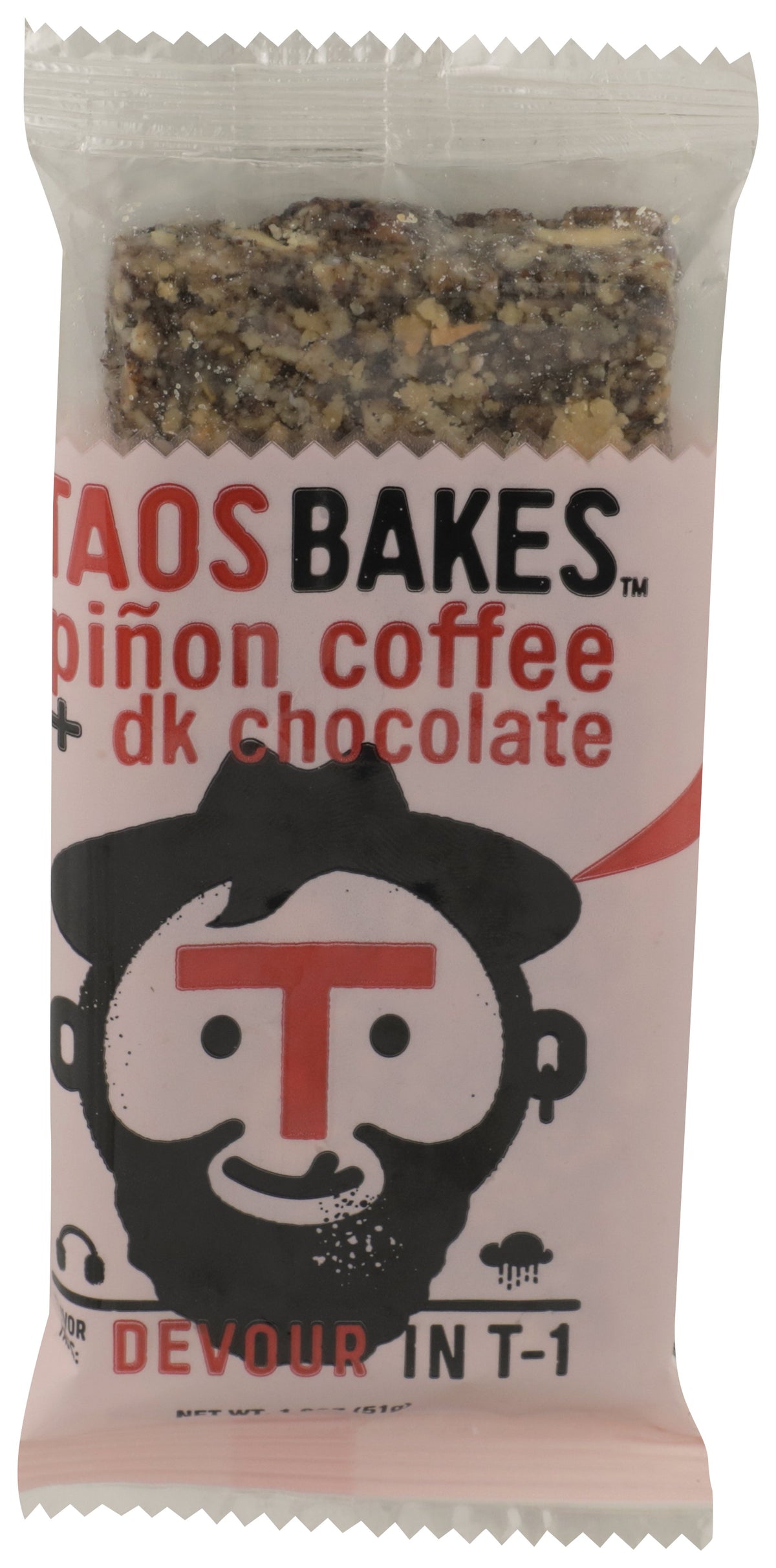 TAOS BAKES BAR PINON CFEE DRK CHOC - Case of 12